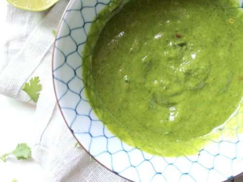 Simple Cilantro Lime Dressing
