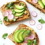 This Smashed Bean and Avocado Toast is next level. The perfect healthy vegan snack - packed full of mexican flavors and nutrient-rich ingredients | ThisSavoryVegan.com #vegan #healthyvegan