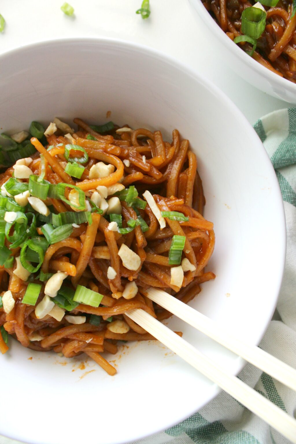 Spicy Sriracha Noodles - This Savory Vegan