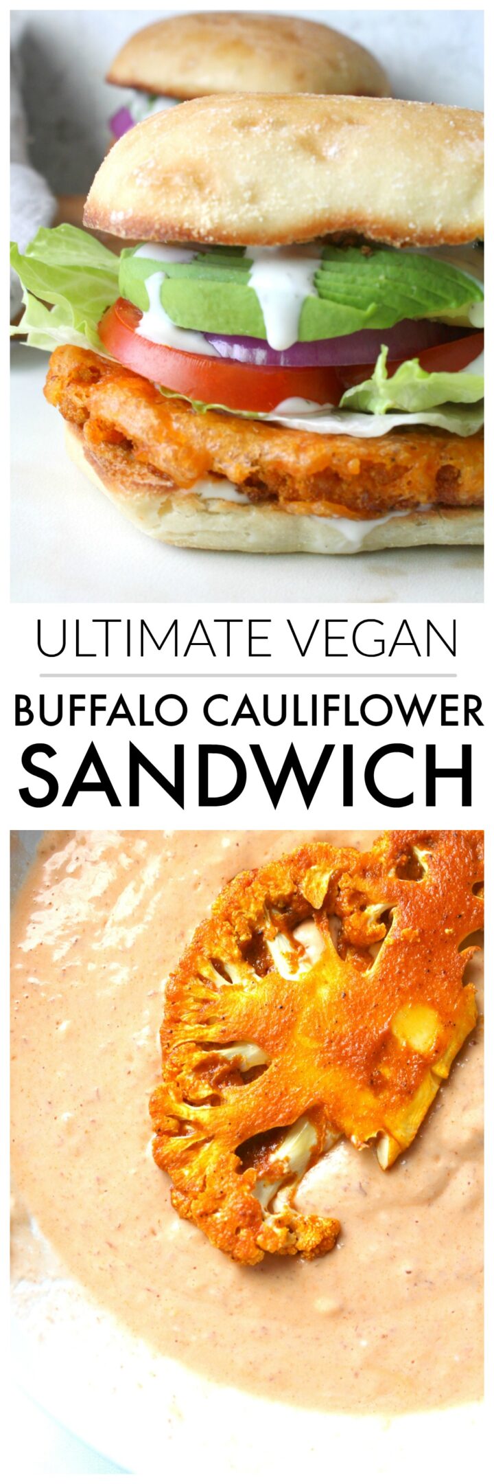 Ultimate Vegan Buffalo Cauliflower Sandwich This Savory Vegan