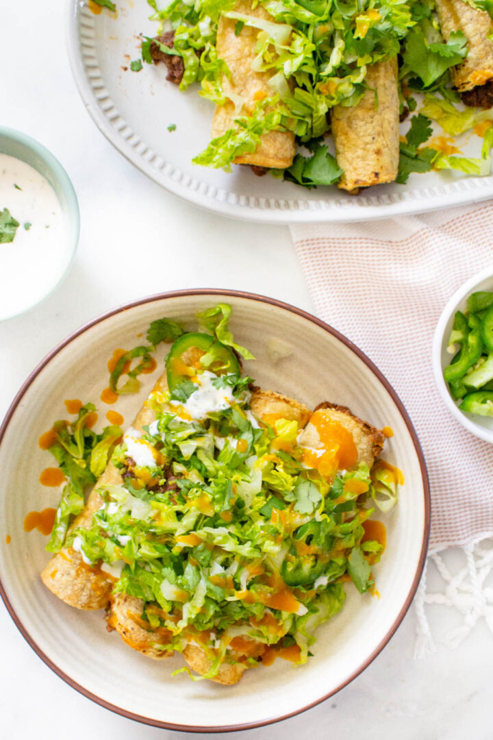 Air Fryer Vegan Rolled Tacos This Savory Vegan