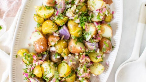 No Mayo Vegan Potato Salad