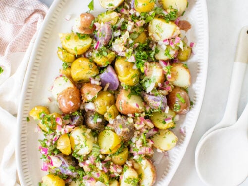 No Mayo Vegan Potato Salad