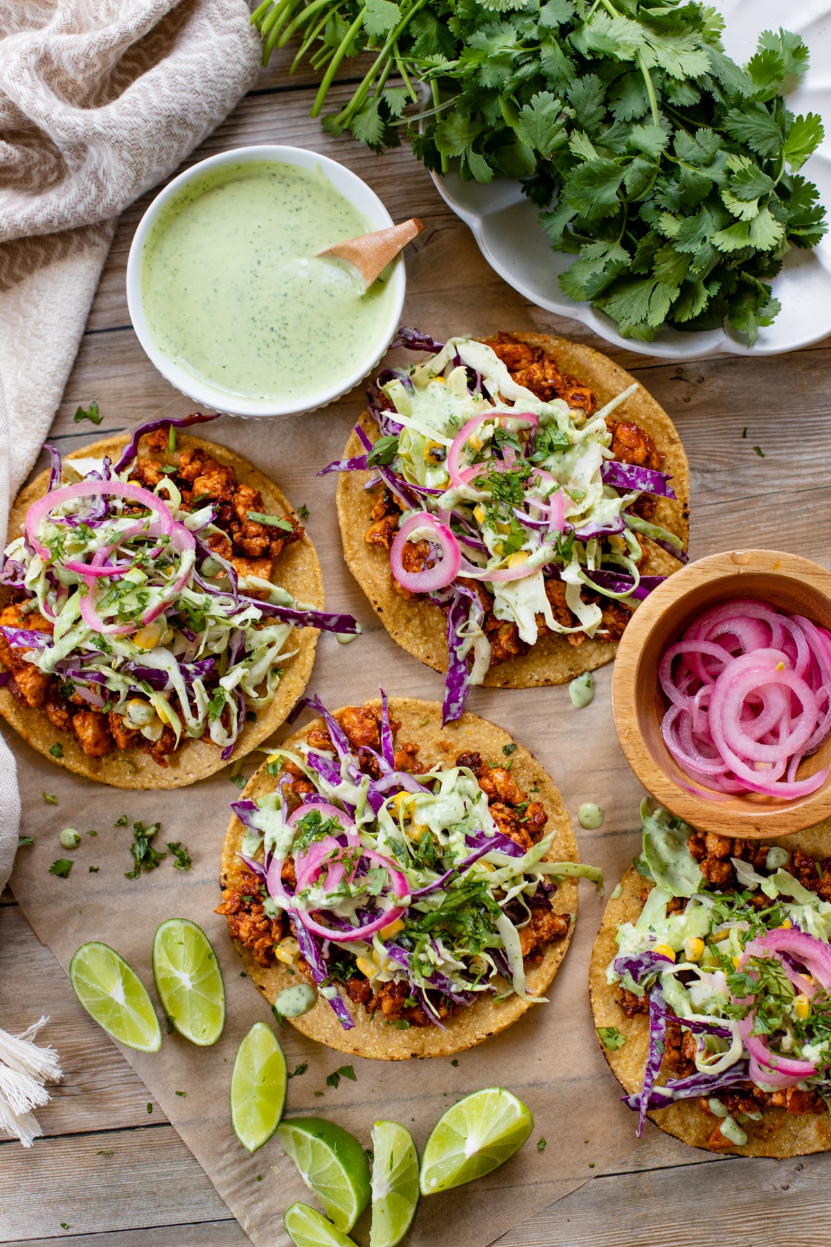 BBQ Tofu Tostadas-image