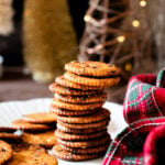 These vegan Baked Seasoned Ritz Crackers are the perfect holiday snack! Crackers are loaded with vegan butter & seasonings, then baked until crispy | ThisSavoryVegan.com #thissavoryvegan #christmassnacks #holidaysnacks