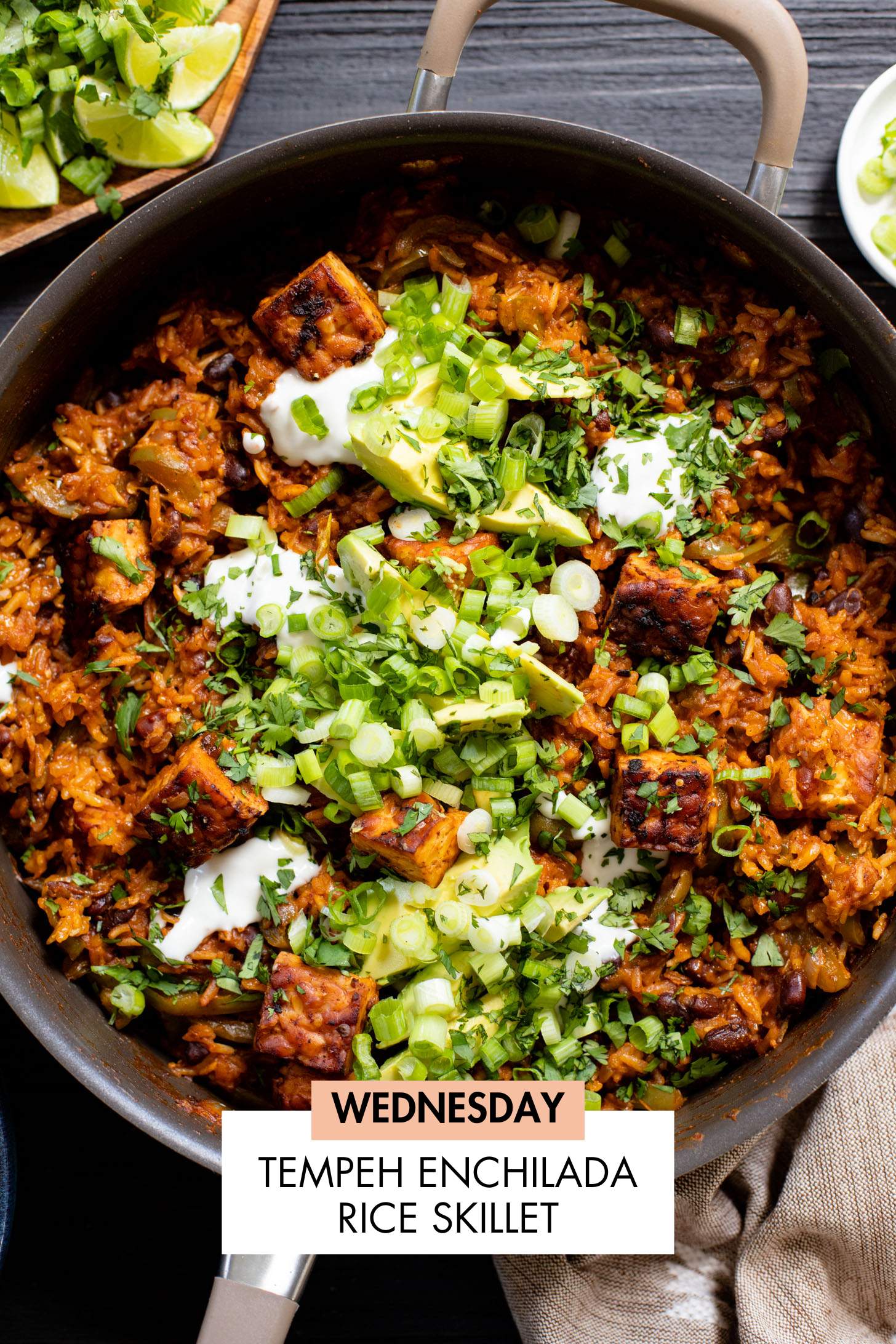 Not sure what to make for dinner this week? I have you covered with 5 simple & delicious vegan dinner ideas! | Vegan Dinner Plan #219 | ThisSavoryVegan.com #dinnerplan #veganmealprep #vegandinnerplan