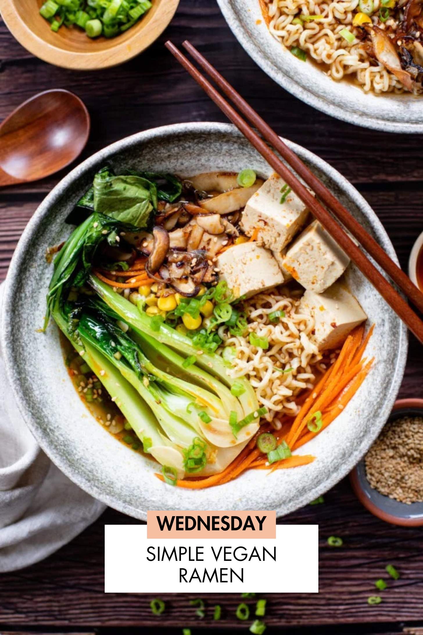 Not sure what to make for dinner this week? I have you covered with 5 simple & delicious vegan dinner ideas! | Vegan Dinner Plan #231 | ThisSavoryVegan.com #dinnerplan #veganmealprep #vegandinnerplan