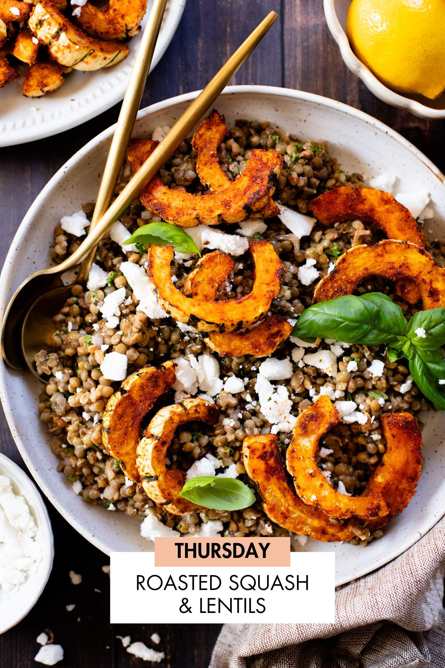 Not sure what to make for dinner this week? I have you covered with 5 simple & delicious vegan dinner ideas! | Vegan Dinner Plan #233 | ThisSavoryVegan.com #dinnerplan #veganmealprep #vegandinnerplan