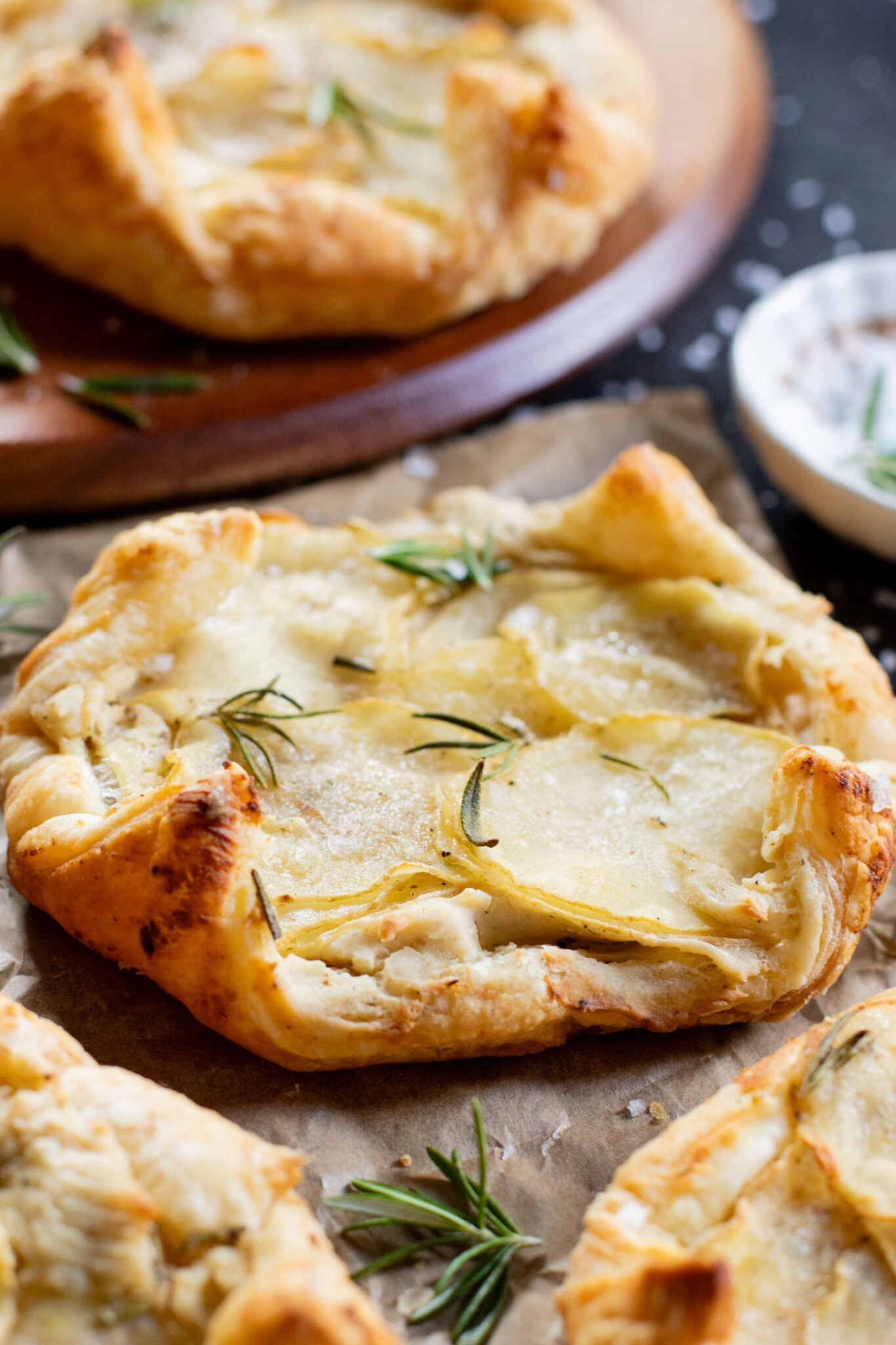 Puff Pastry Potato Tarts - This Savory Vegan