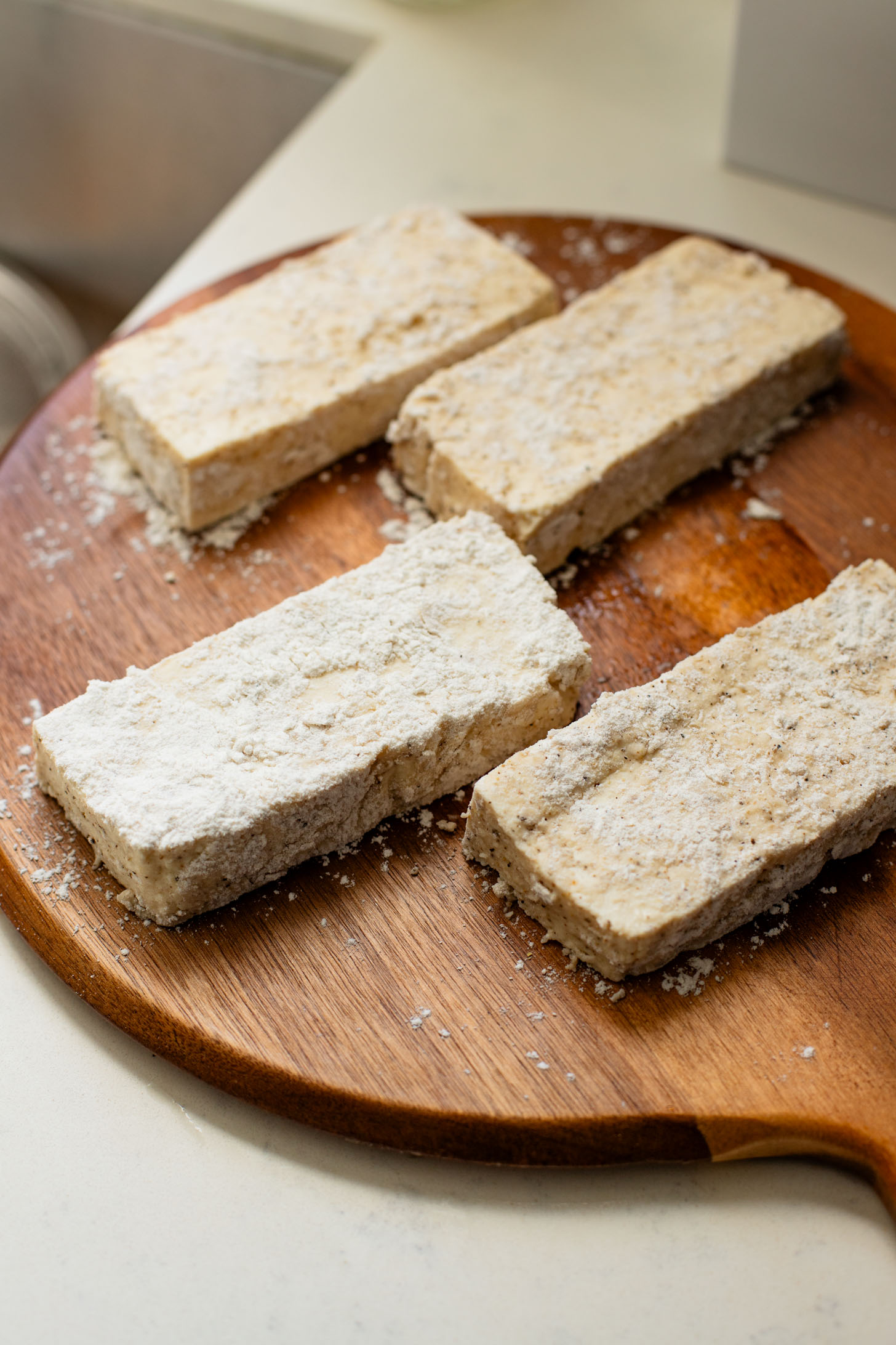 This Creamy Cajun Tofu Skillet is a comforting and veggie-packed skillet dinner. Made with a dairy-free cream sauce, crispy tofu, chickpeas & veggies | ThisSavoryVegan.com #thissavoryvegan #skilletdinners #easytofurecipes