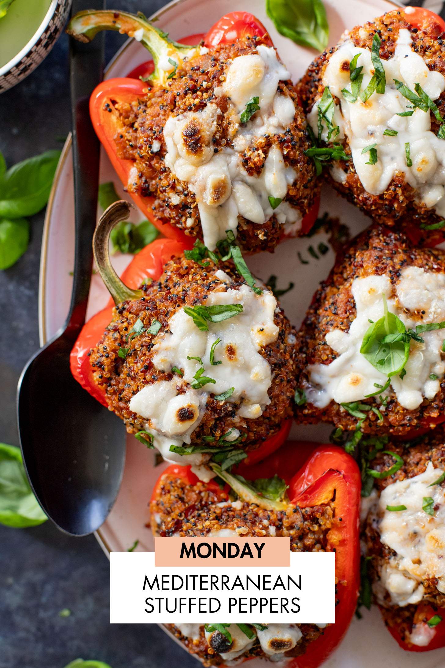 Not sure what to make for dinner this week? I have you covered with 5 simple & delicious vegan dinner ideas! | Vegan Dinner Plan #243 | ThisSavoryVegan.com #dinnerplan #veganmealprep #vegandinnerplan
