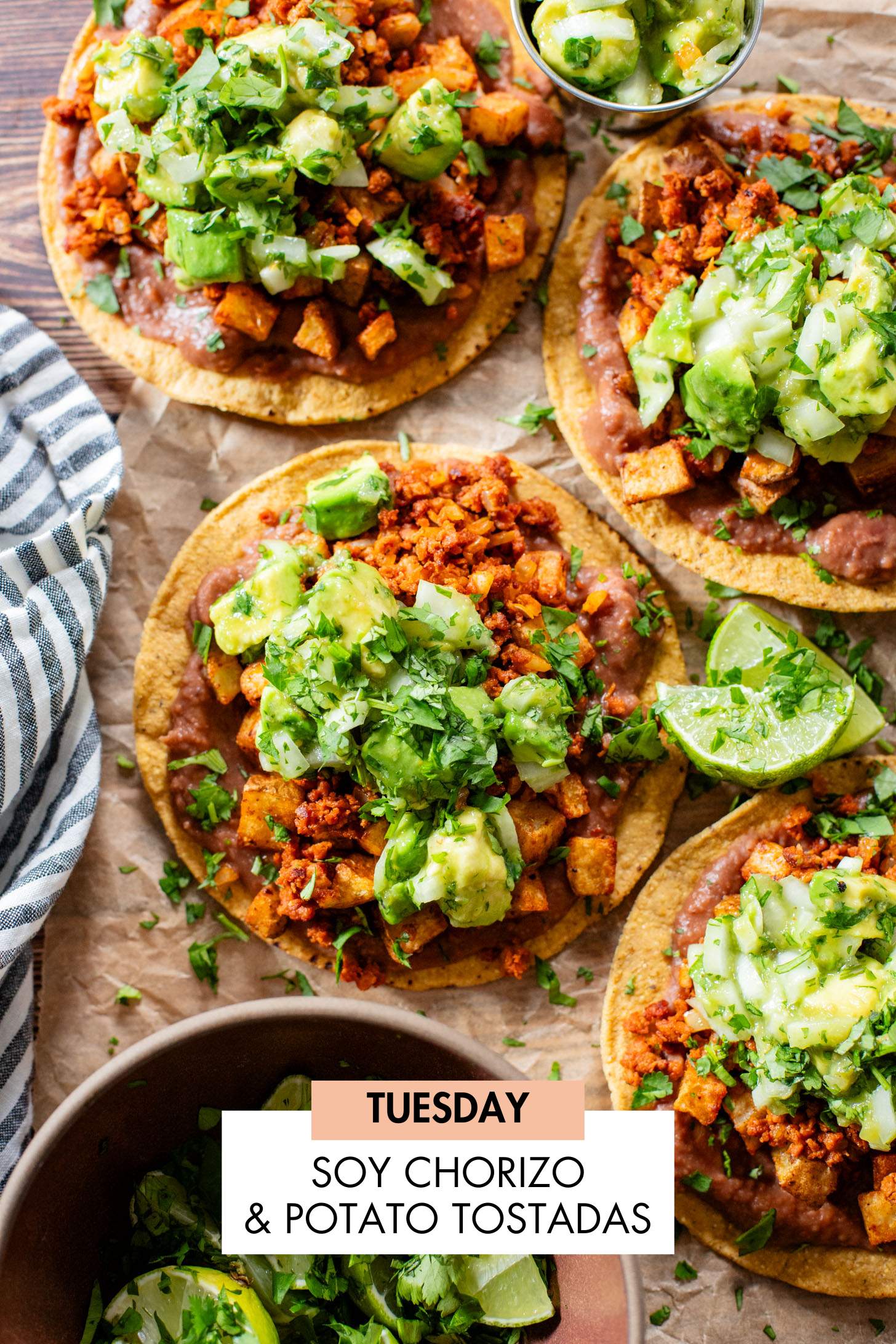 Not sure what to make for dinner this week? I have you covered with 5 simple & delicious vegan dinner ideas! | Vegan Dinner Plan #244 | ThisSavoryVegan.com #dinnerplan #veganmealprep #vegandinnerplan