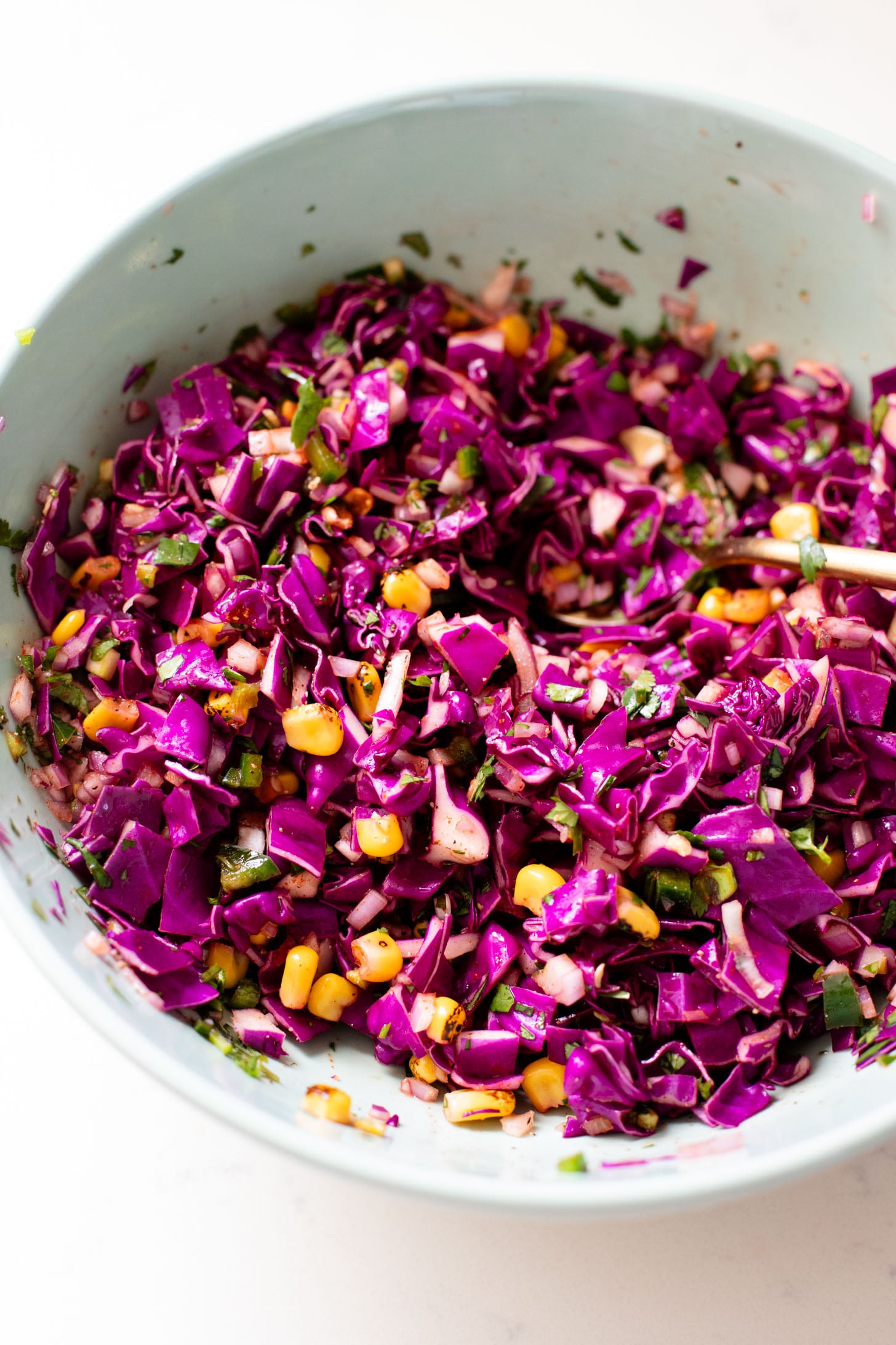 These BBQ Tofu Quinoa Bowls are layered with saucy BBQ tofu, quinoa, black beans, corn & cabbage slaw, tomatoes, avocado & vegan ranch | ThisSavoryVegan.com #thissavoryvegan #quinoabowl #easyveganrecipes