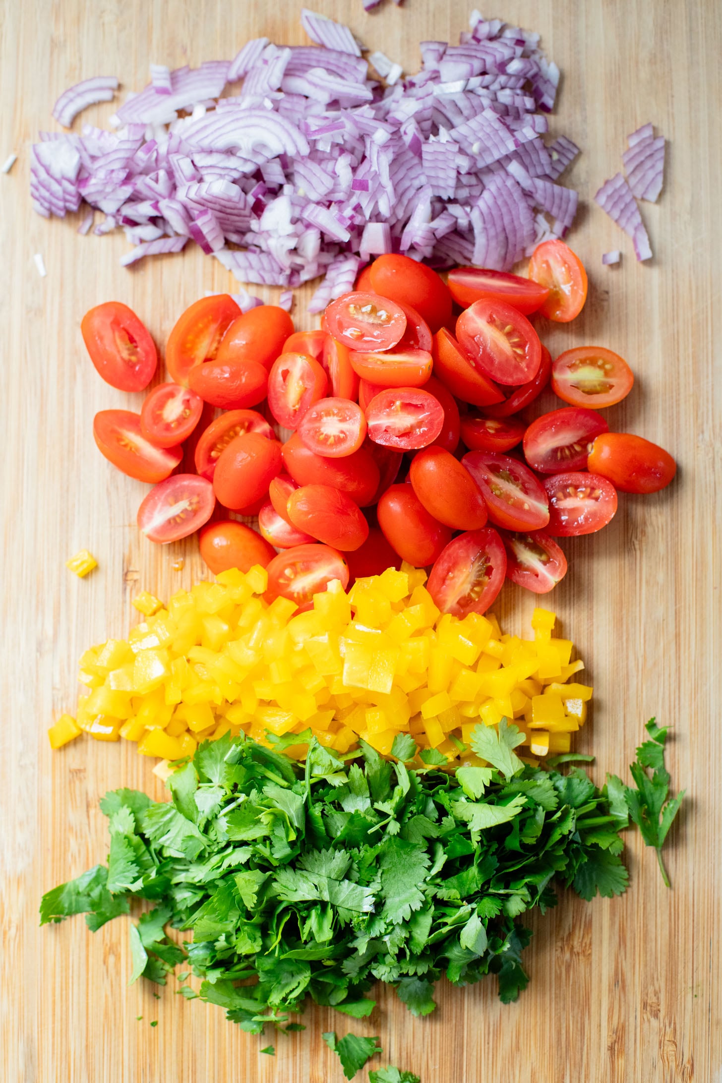 This Buffalo Chickpea Pasta Salad is the ultimate vegan salad! Made with crispy buffalo chickpeas, dairy-free green chile ranch, pasta & veggies | ThisSavoryVegan.com