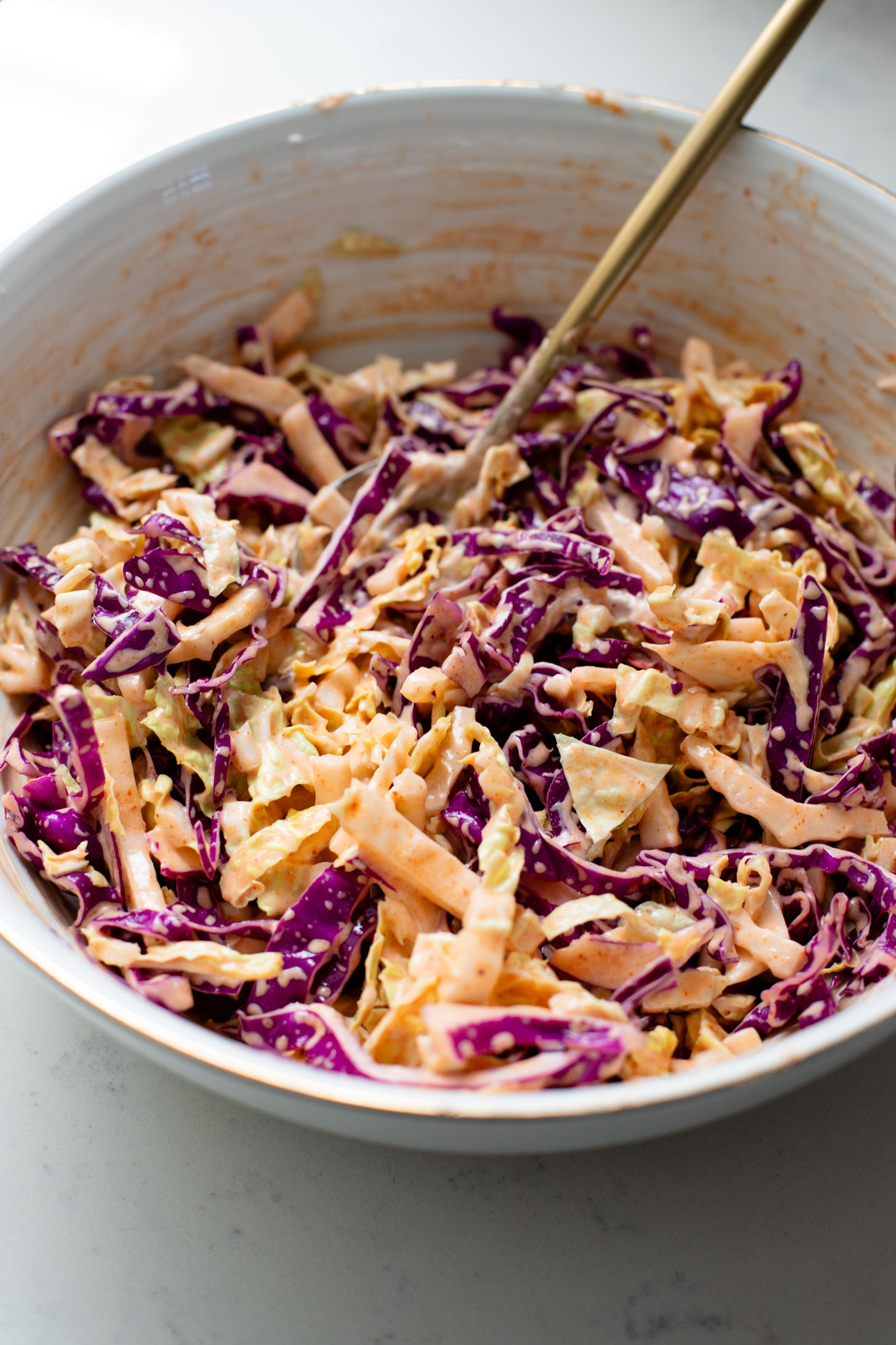 These Soyaki Mushroom Street Tacos are simple, delicious & vegan! Crispy mushrooms tossed in soyaki sauce & spicy slaw on mini corn tortillas | ThisSavoryVegan.com