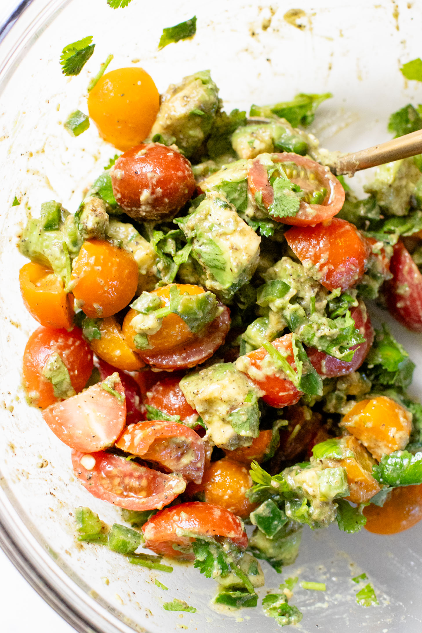 Quick & easy, these Simple Black Bean Tostadas are 100% vegan! Topped with a chunky avocado salsa and chipotle mayo | ThisSavoryVegan.com