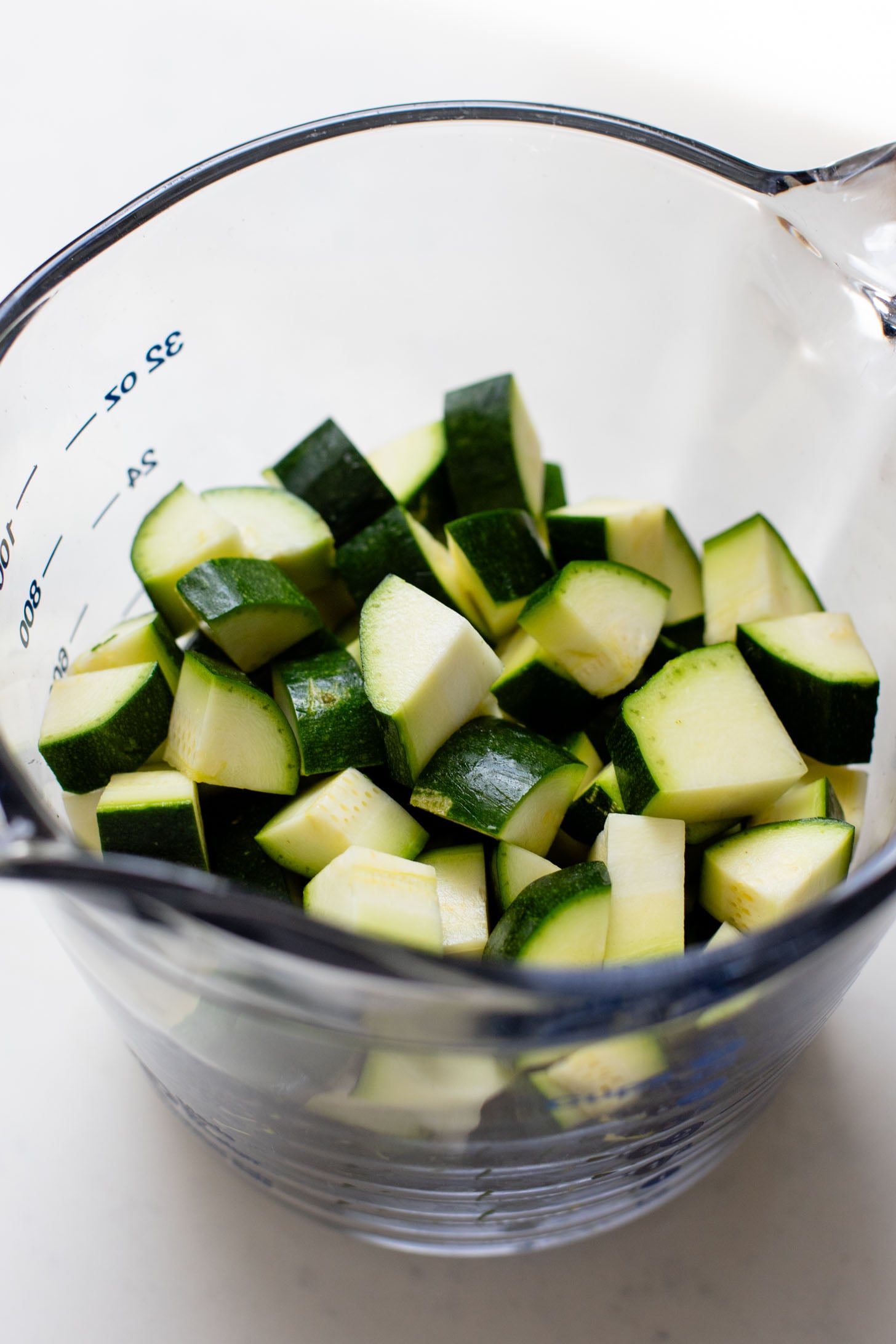 This Vegan Sausage & Zucchini Skillet is a healthy, high-protein vegan dinner idea. Serve over rice for a simple meal ready in less than 30 minutes | ThisSavoryVegan.com