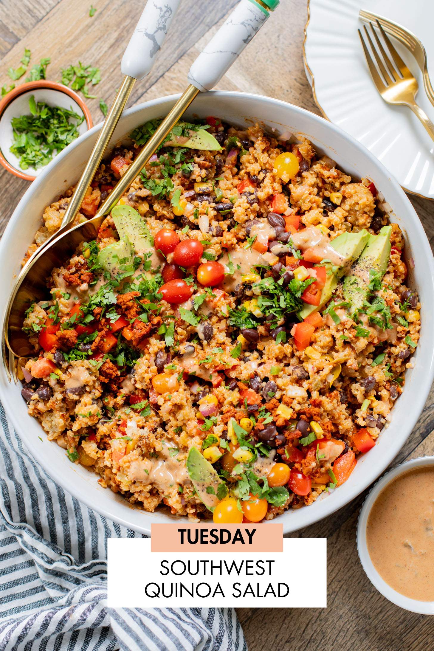 Not sure what to make for dinner this week? I have you covered with 5 simple & delicious vegan dinner ideas! | Vegan Dinner Plan #260 | ThisSavoryVegan.com