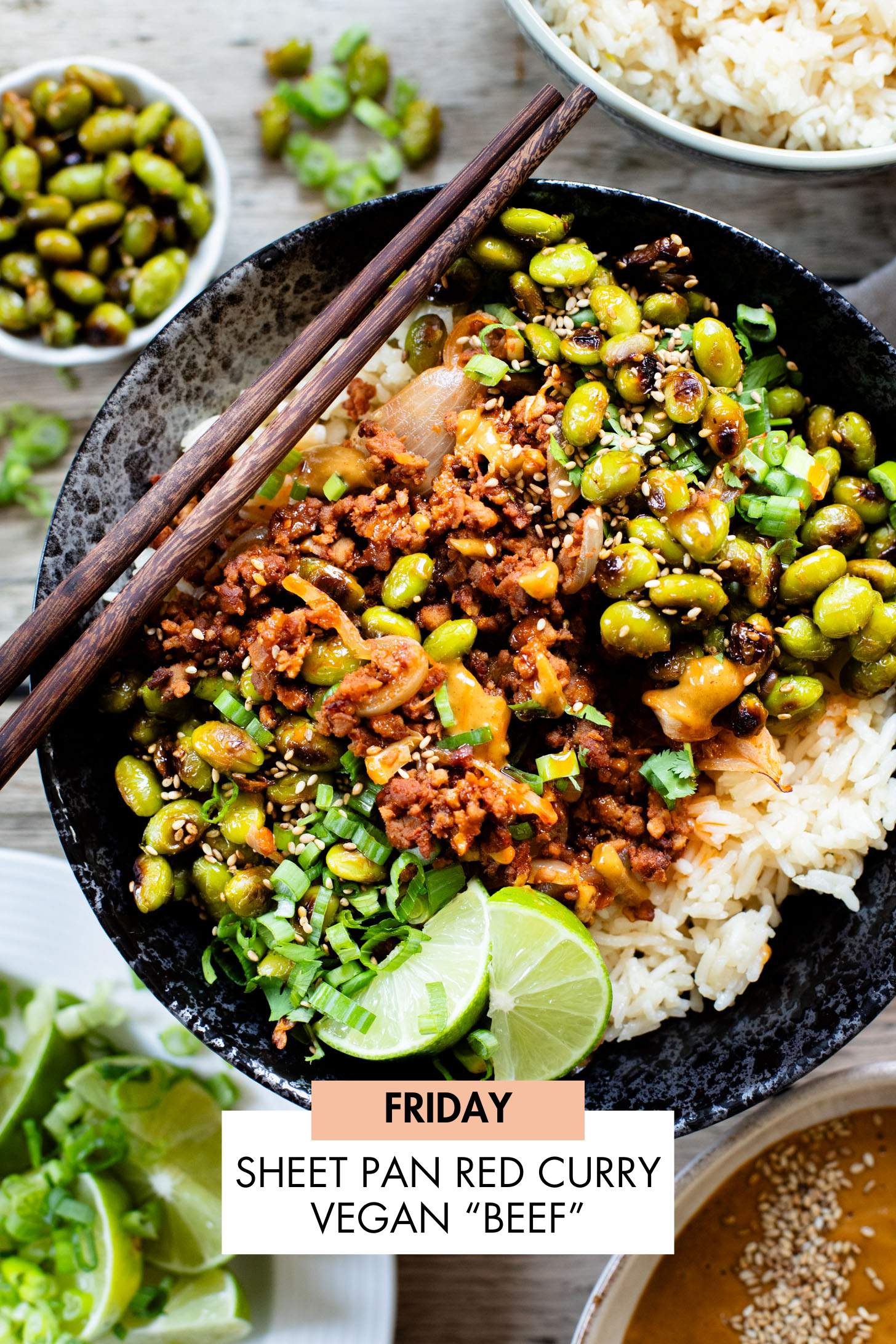Not sure what to make for dinner this week? I have you covered with 5 simple & delicious vegan dinner ideas! | Vegan Dinner Plan #260 | ThisSavoryVegan.com
