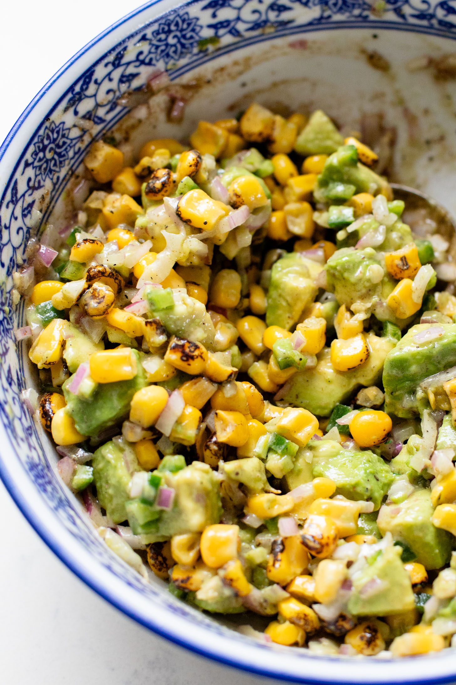 Get ready for grilling season with these Chipotle Tofu Steaks with Avocado Corn Salsa - made with Nasoya's Super Firm Tofu and grilled until crispy | ThisSavoryVegan.com