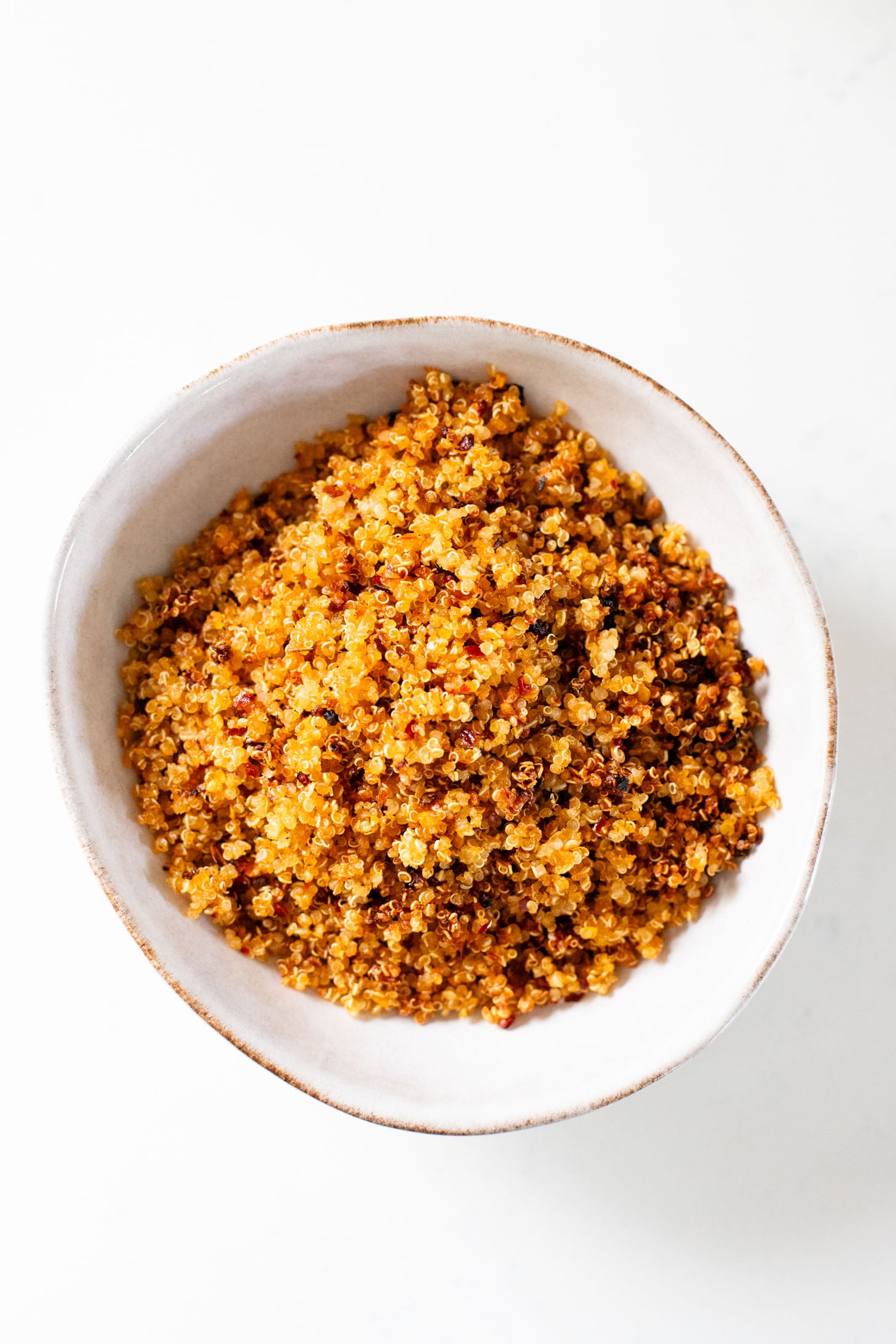 This Kale Taco Salad with Crispy Quinoa is my take on the Mendocino Farms recipe. A healthy and delicious vegan salad idea | ThisSavoryVegan.com