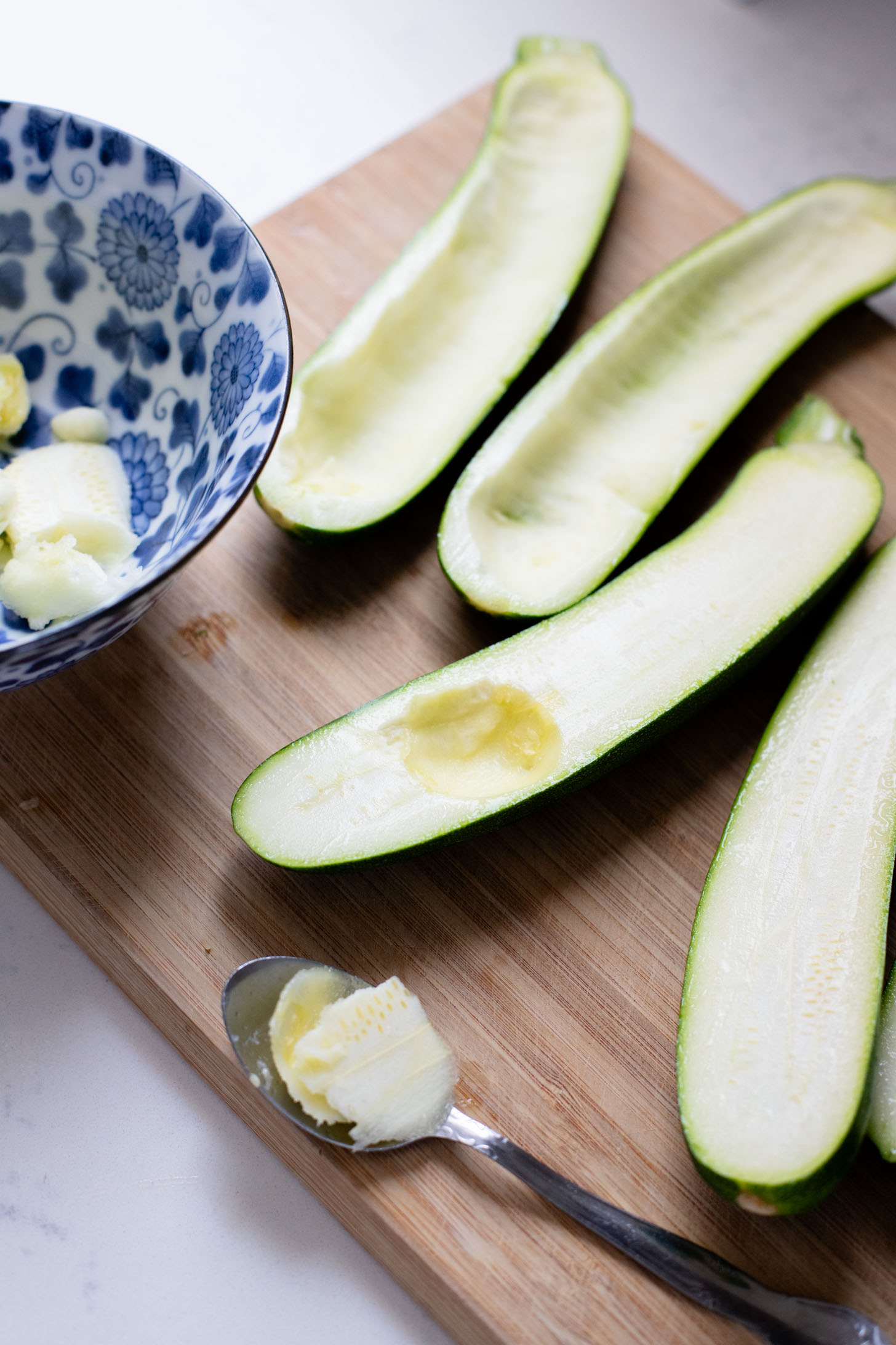These Vegan Lasagna Zucchini Boats are a low-carb, dairy-free way to enjoy your favorite lasagna flavors! Served with an oil-free pesto | ThisSavoryVegan.com