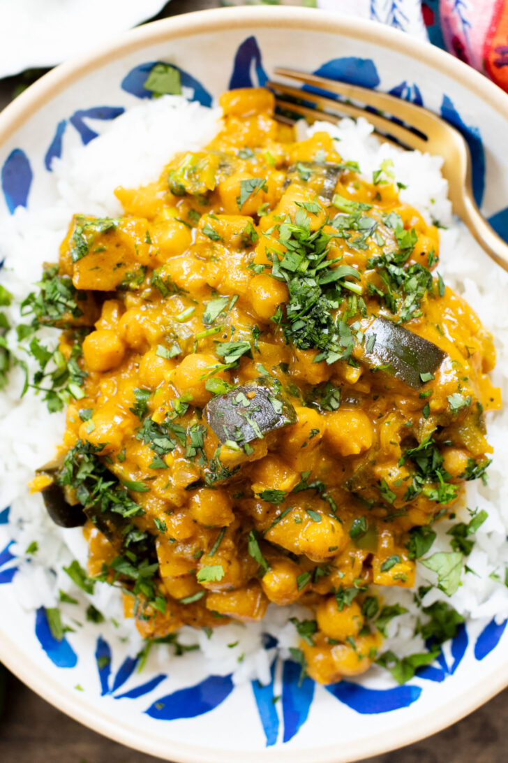 Simple Eggplant Curry This Savory Vegan
