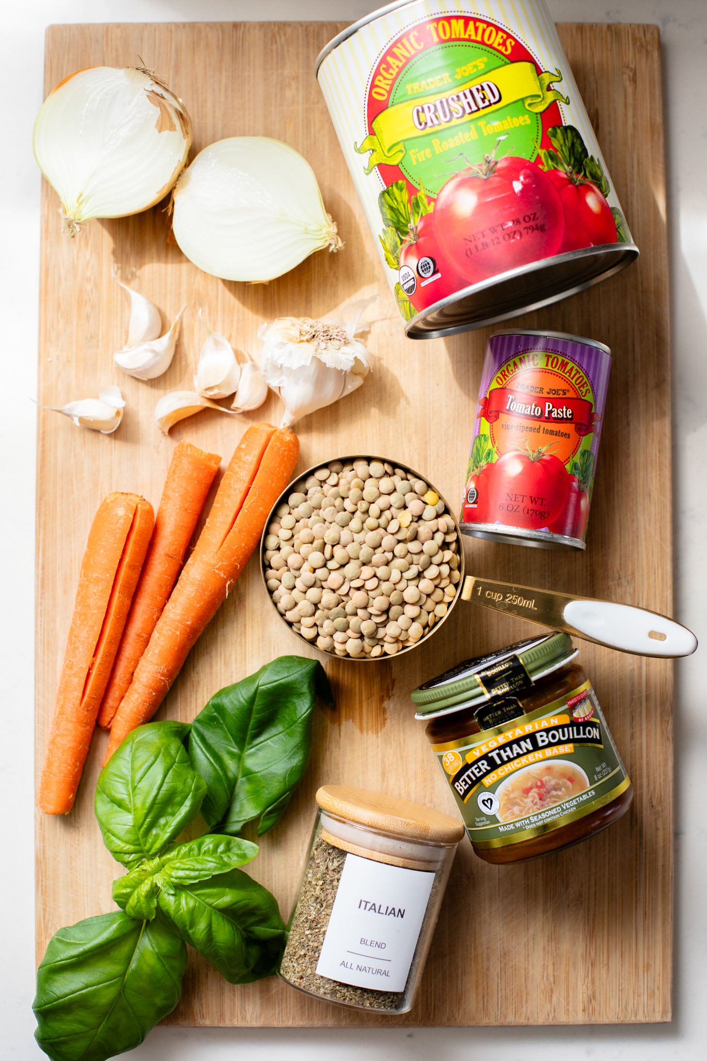 This Slow Cooker Lentil Bolognese is the perfect vegan Sunday sauce! Served over pasta for a delicious, protein-packed dinner idea | ThisSavoryVegan.com