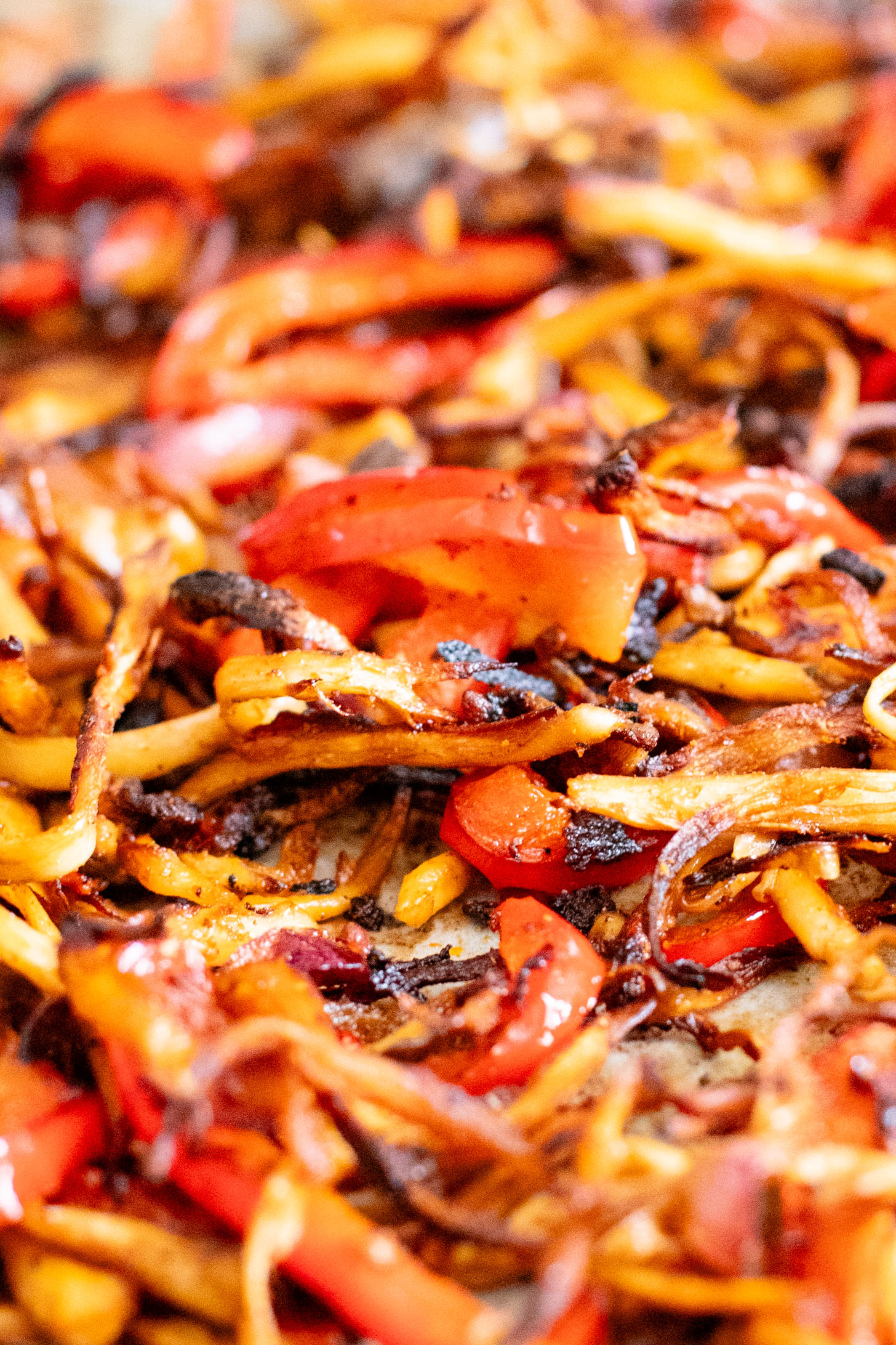 These Chipotle Oyster Mushroom Bowls are like fajitas with the addition of crispy mushrooms. Topped with avocado & dairy-free chipotle mayo | ThisSavoryVegan.com
