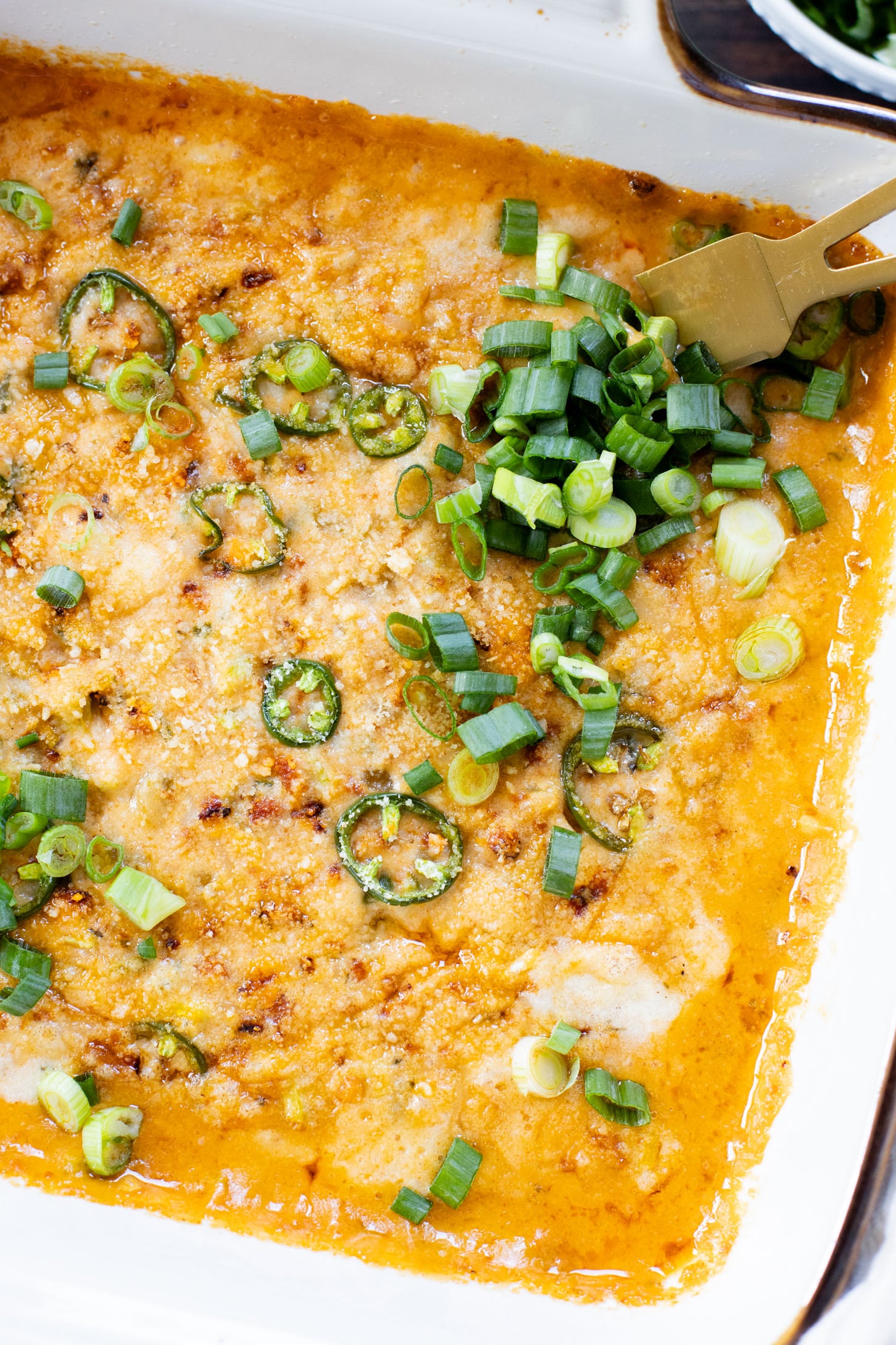 This Vegan Jalapeño Popper Dip is a dairy-free take on a classic game day snack! Perfectly creamy with a hint of spice from soy chorizo | ThisSavoryVegan.com
