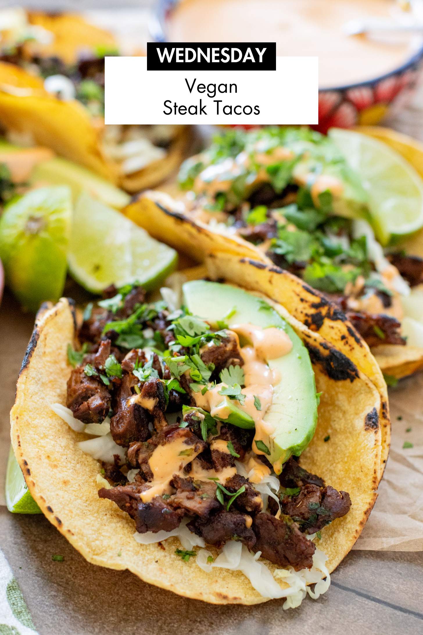 Not sure what to make for dinner this week? I have you covered with 5 simple & delicious vegan dinner ideas! | Vegan Dinner Plan #286 | ThisSavoryVegan.com