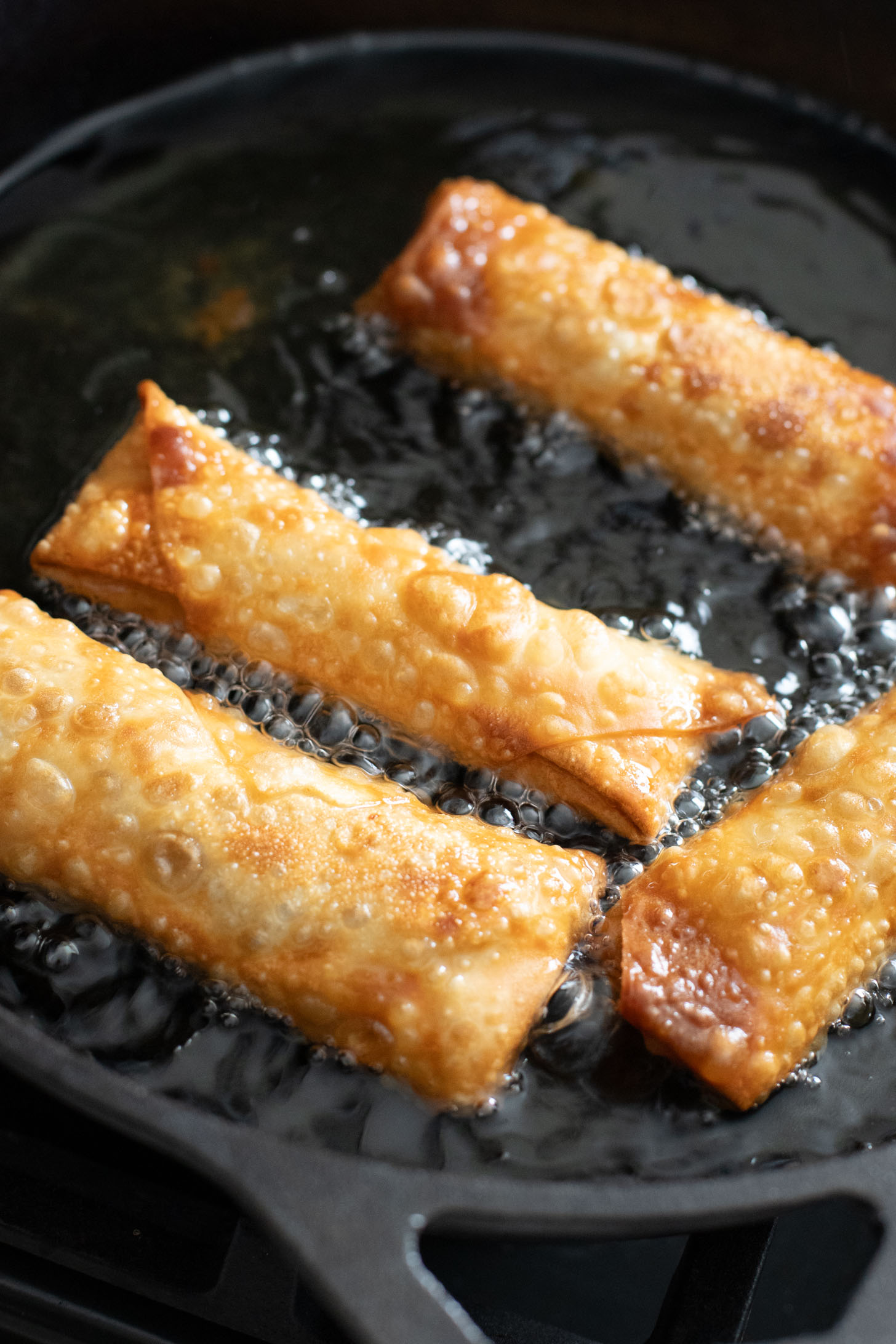 These Pumpkin Pie Egg Rolls are the perfect dessert to serve at your holiday feast! A dairy-free pumpkin pie filling & crispy vegan egg roll wrappers | ThisSavoryVegan.com