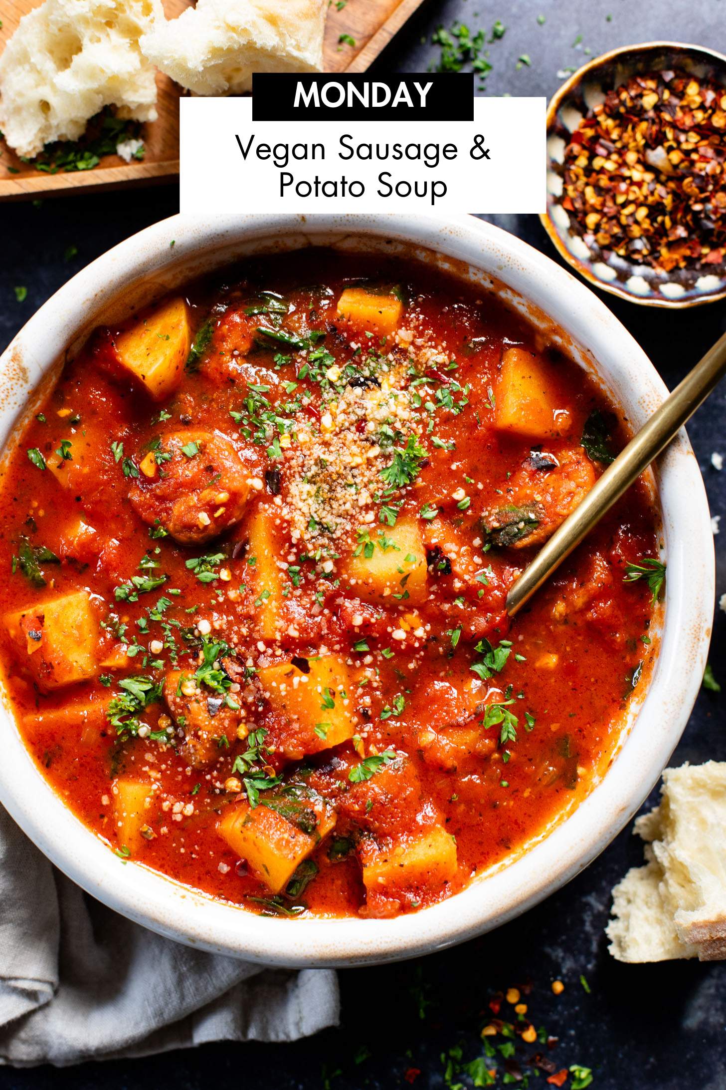 Not sure what to make for dinner this week? I have you covered with 5 simple & delicious vegan dinner ideas! | Vegan Dinner Plan #288 | ThisSavoryVegan.com