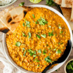 Looking for a quick & healthy weeknight dinner? These 20-Minute Red Curry Lentils are the perfect one-pot vegan dinner idea | ThisSavoryVegan.com