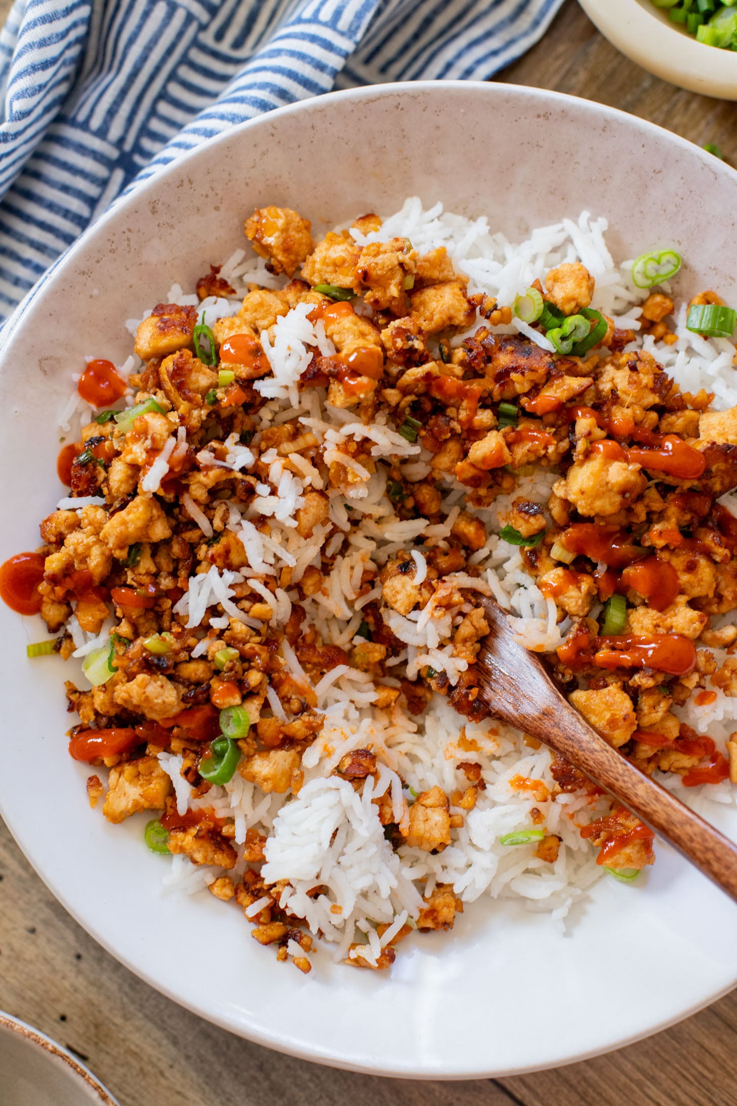 This Ginger Lime Tofu is the perfect high-protein vegan dinner! Ready in 30 minutes and packed with flavor | ThisSavoryVegan.com