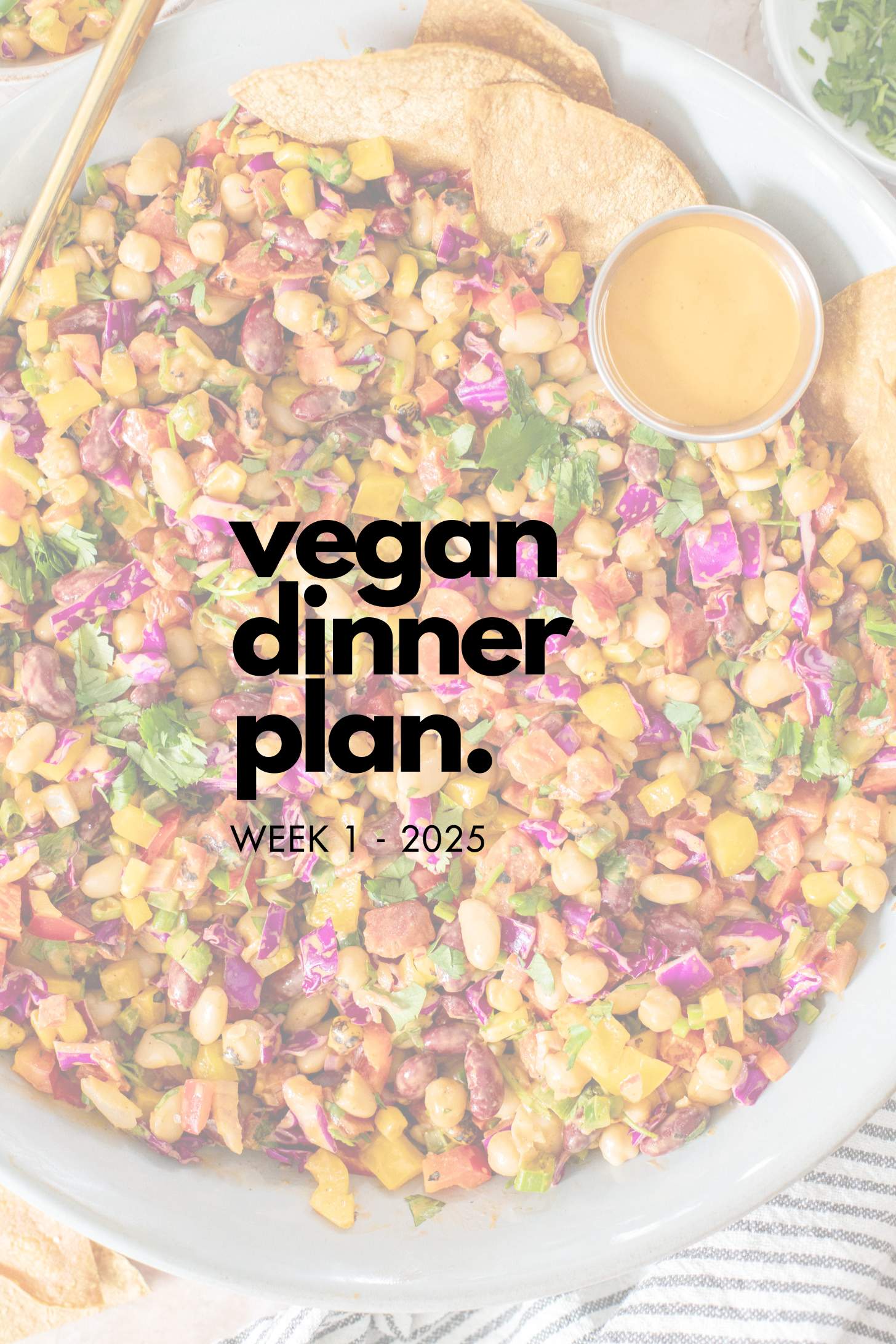 Make your life easier and use my weekly vegan dinner plans! Five nights of vegan dinner recipes and a grocery list released every Saturday | ThisSavoryVegan.com