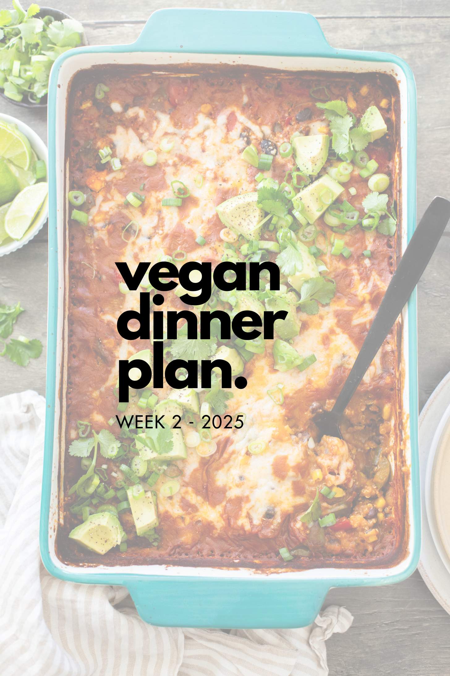 Make your life easier and use my weekly vegan dinner plans! Five nights of vegan dinner recipes and a grocery list released every Saturday | ThisSavoryVegan.com