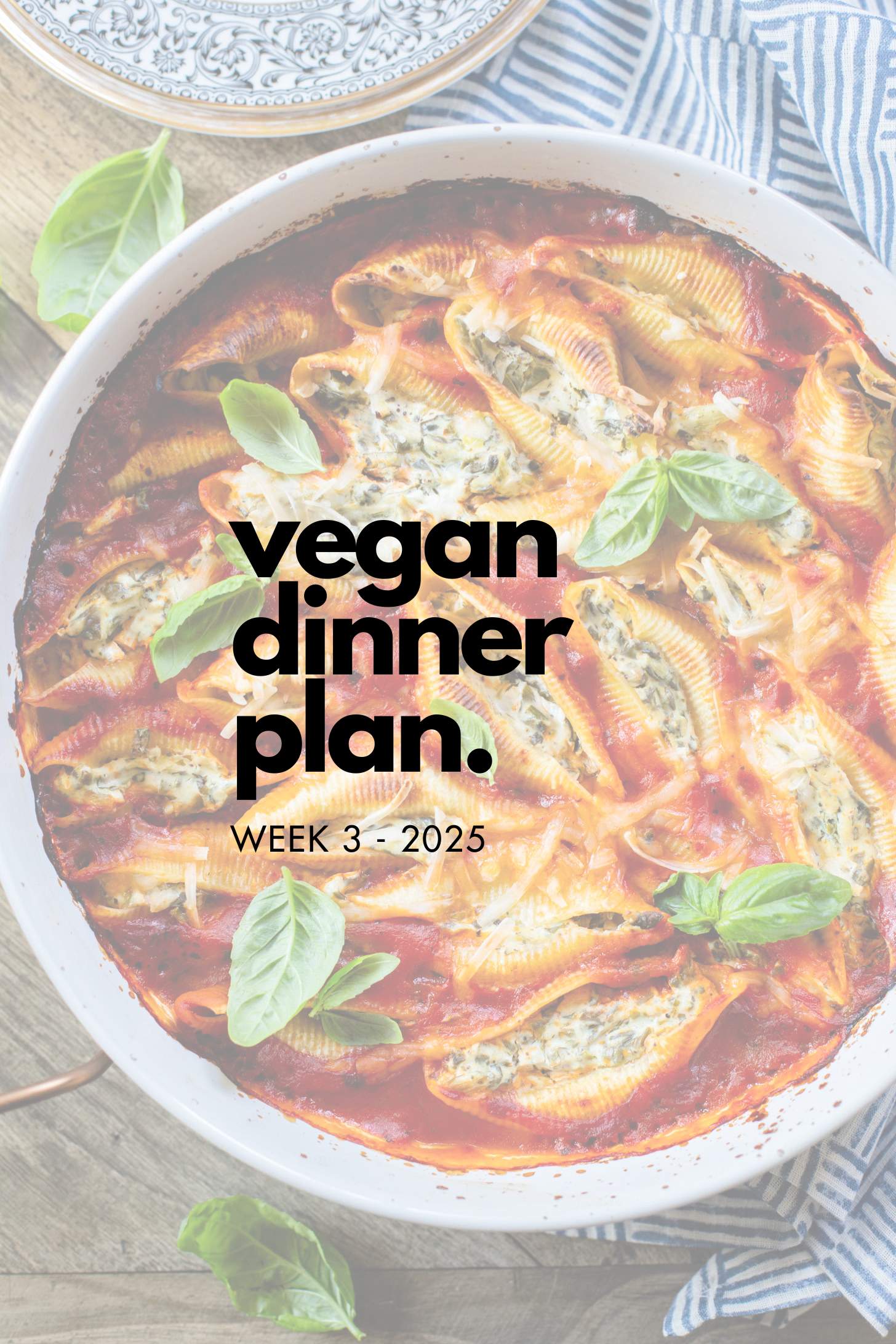 Make your life easier and use my weekly vegan dinner plans! Five nights of vegan dinner recipes and a grocery list released every Saturday | ThisSavoryVegan.com