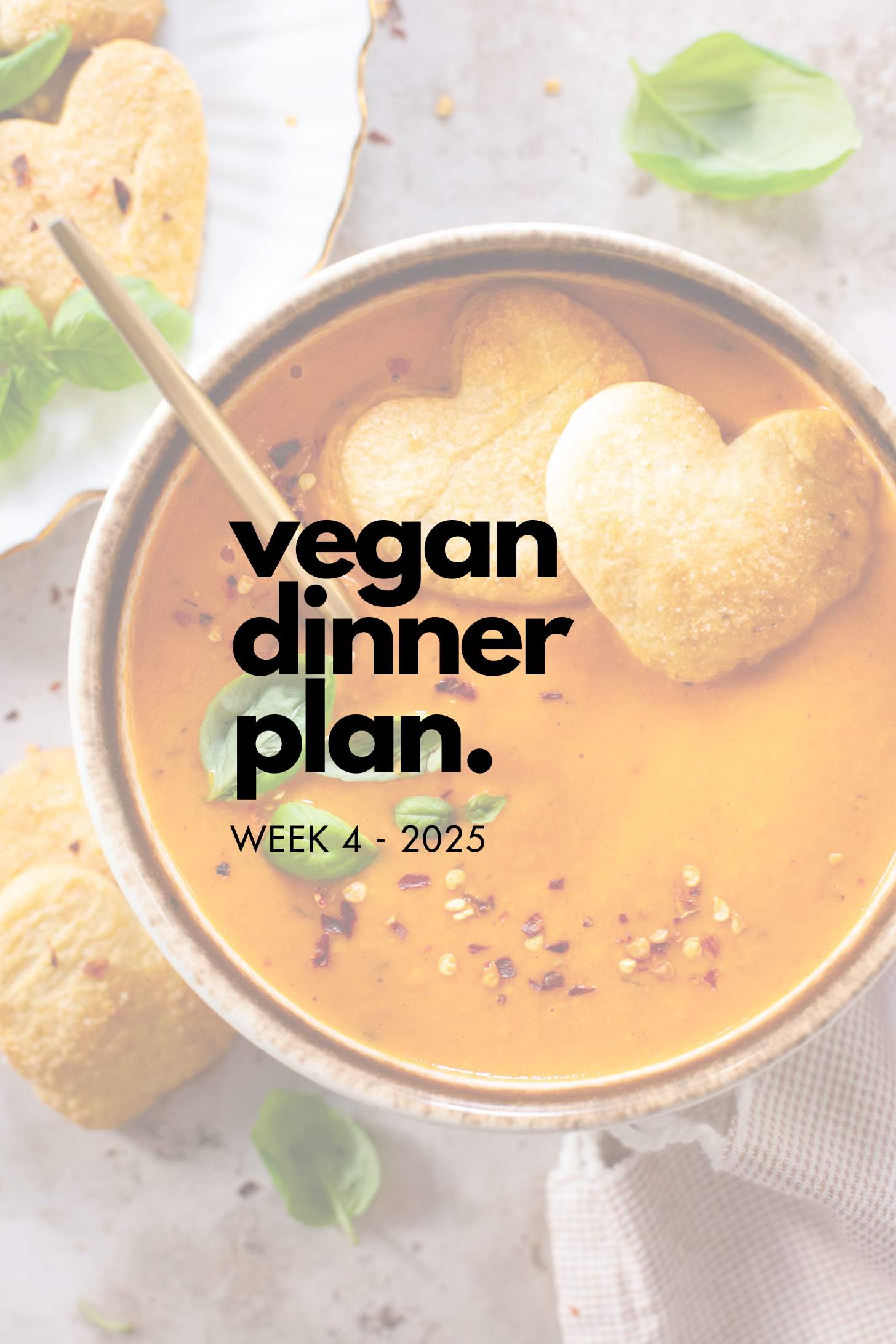 Make your life easier and use my weekly vegan dinner plans! Five nights of vegan dinner recipes and a grocery list released every Saturday | ThisSavoryVegan.com