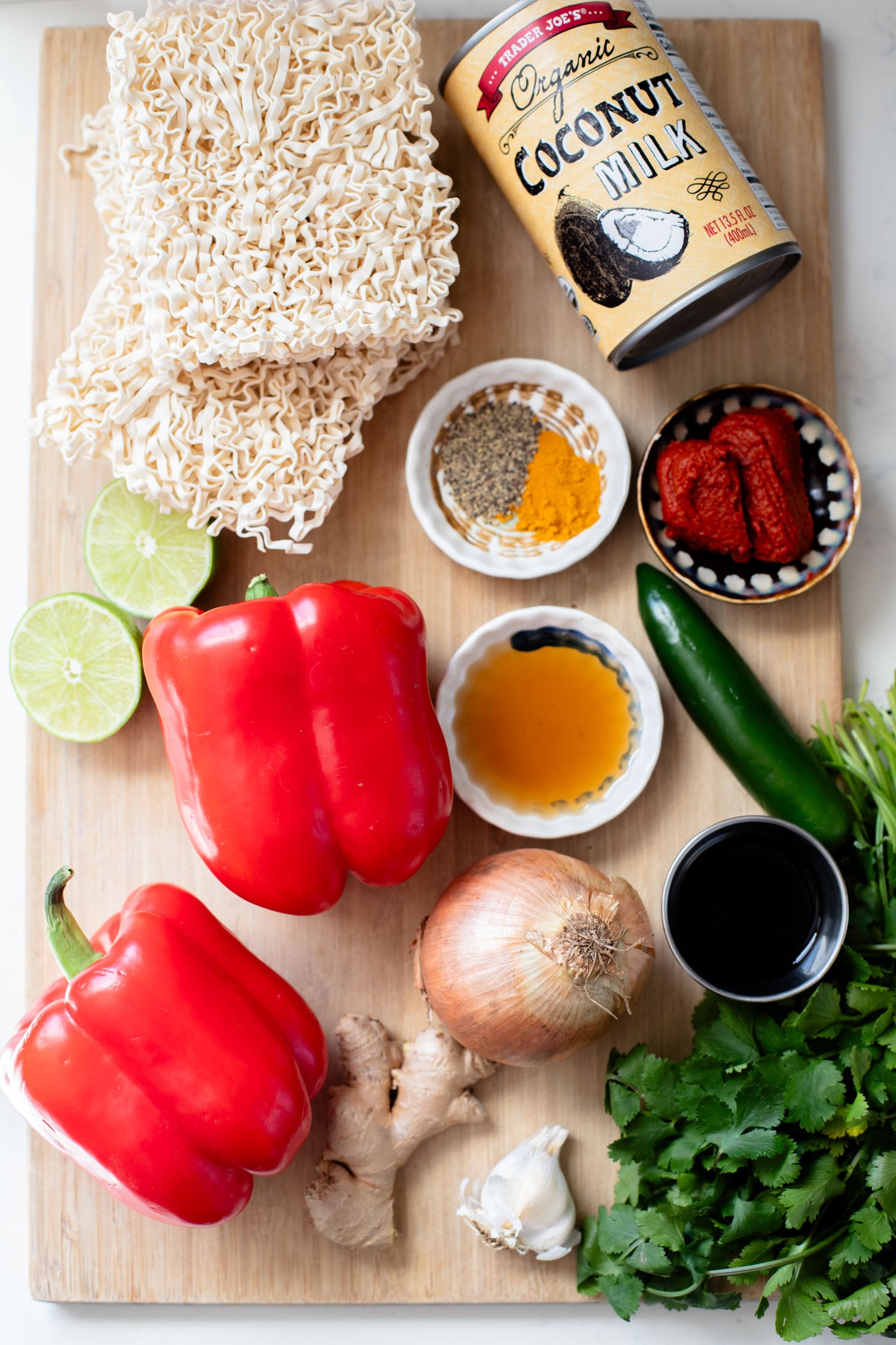 Veggie Coconut Noodle Soup - This Savory Vegan