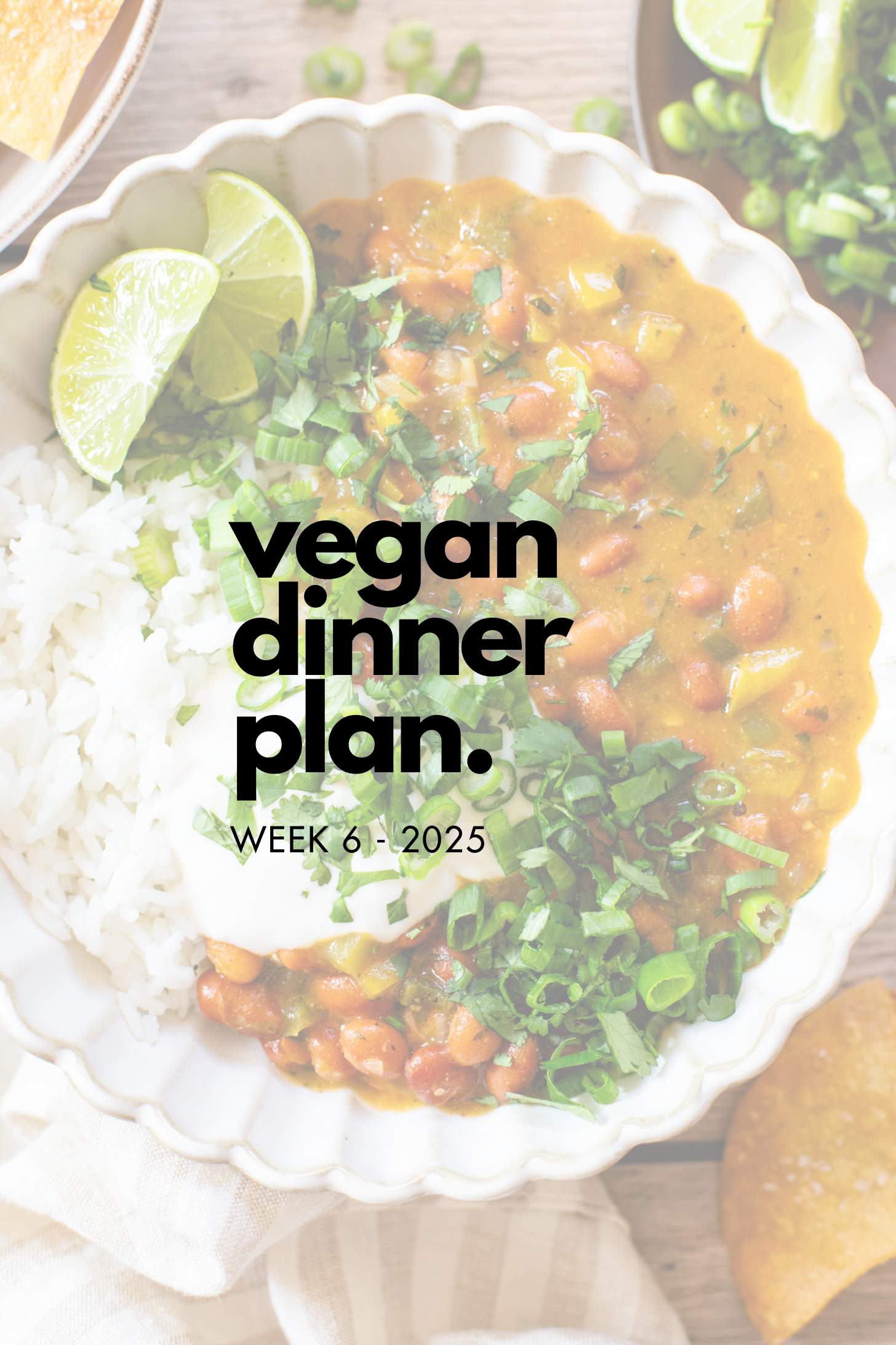 Make your life easier and use my weekly vegan dinner plans! Five nights of vegan dinner recipes and a grocery list released every Saturday | ThisSavoryVegan.com