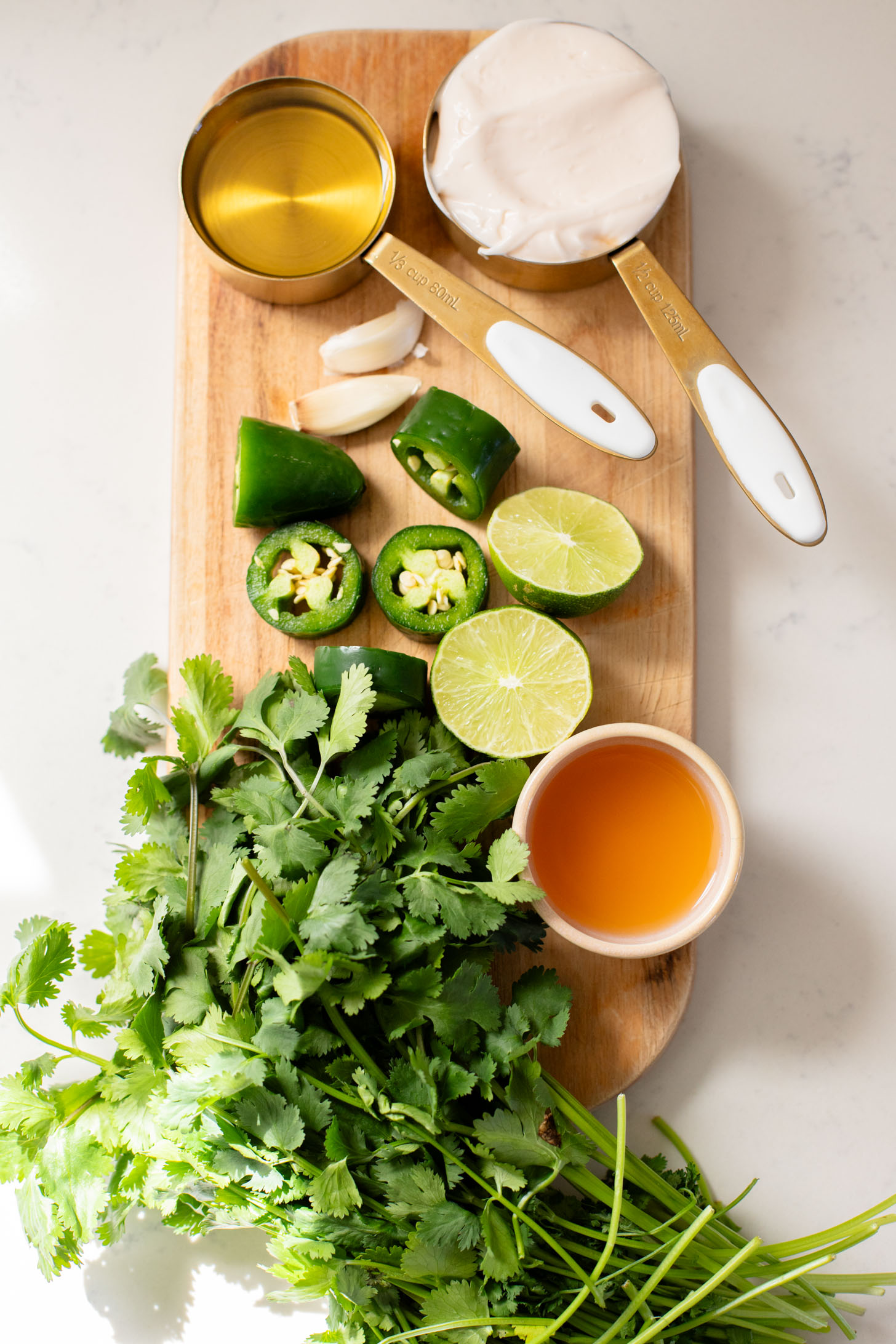 This Crispy Rice Salad with Chipotle Tofu is a vegan dinner that doesn't skimp on flavor. Served with a creamy cilantro dressing | ThisSavoryVegan.com