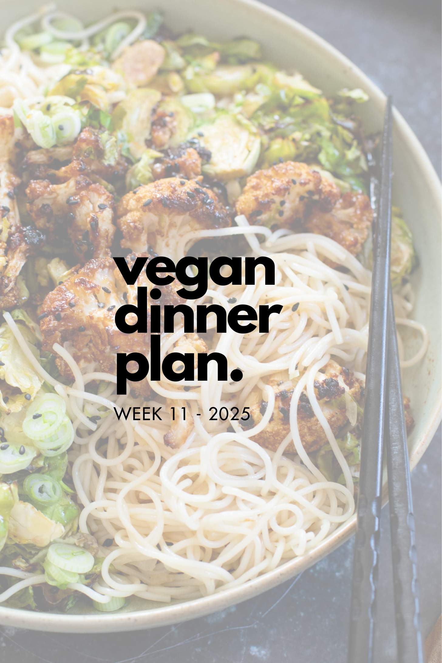 Make your life easier and use my weekly vegan dinner plans! Five nights of vegan dinner recipes and a grocery list released every Saturday | ThisSavoryVegan.com