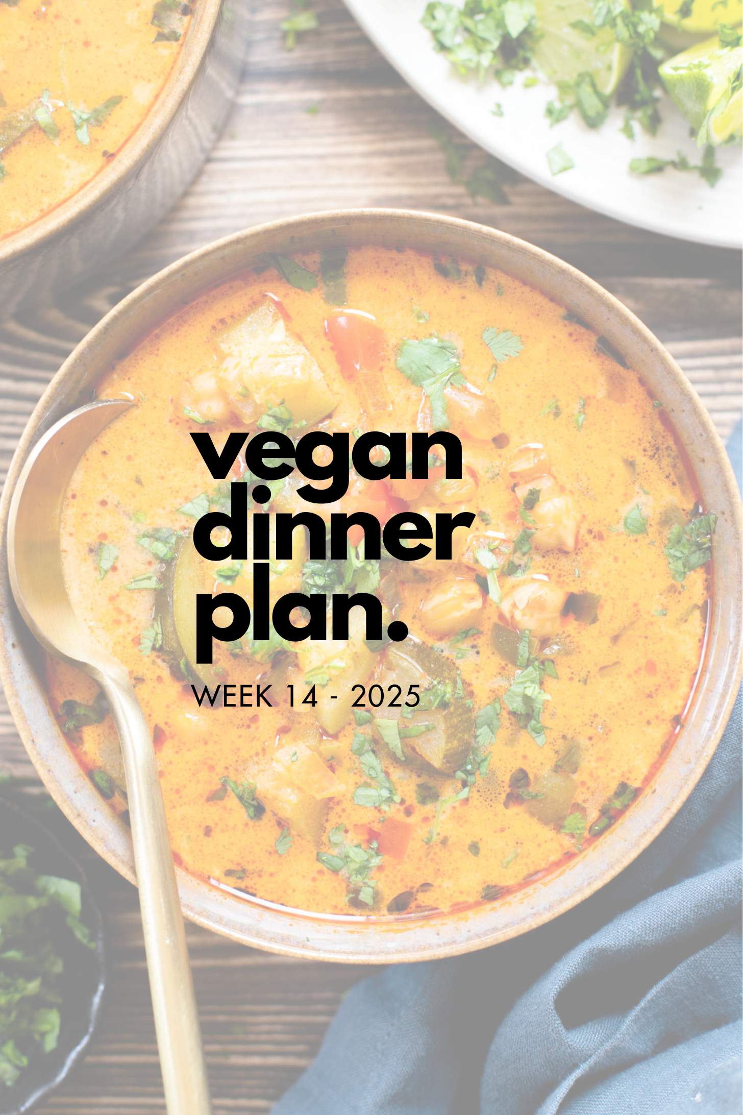 Make your life easier and use my weekly vegan dinner plans! Five nights of vegan dinner recipes and a grocery list released every Saturday | ThisSavoryVegan.com