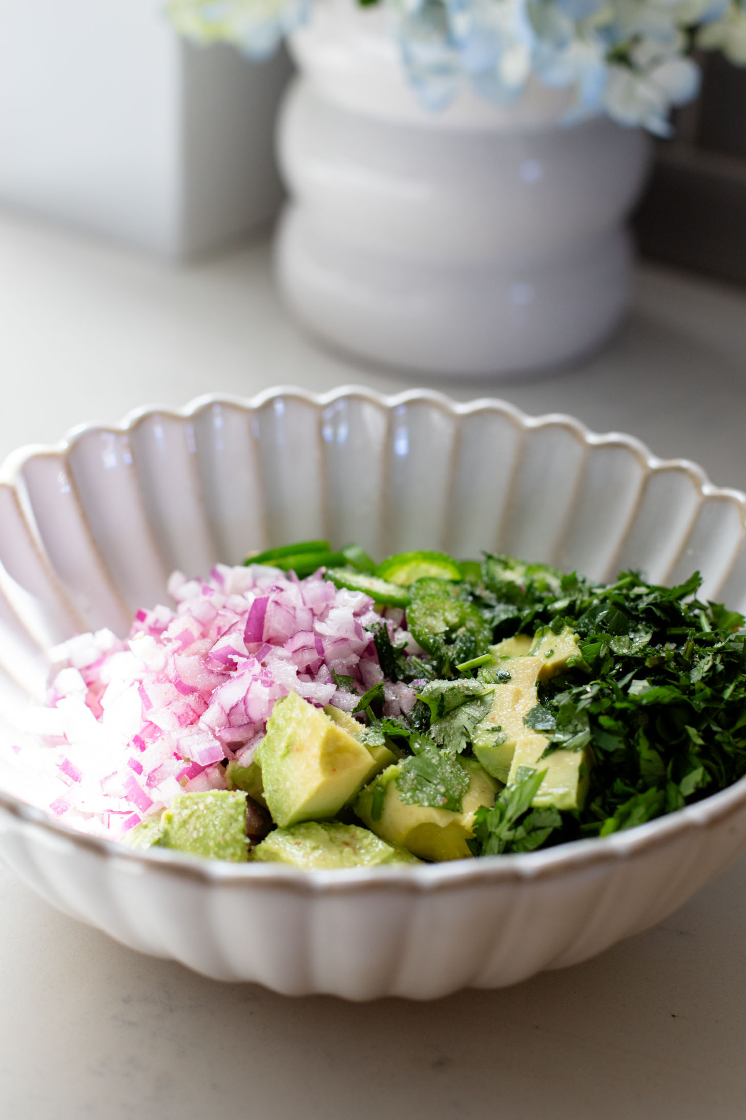 These Spicy Lentil Tacos bring the heat...and pack in some healthy, plant protein. Ready in under 30 minutes, these are perfect weeknight tacos | ThisSavoryVegan.com