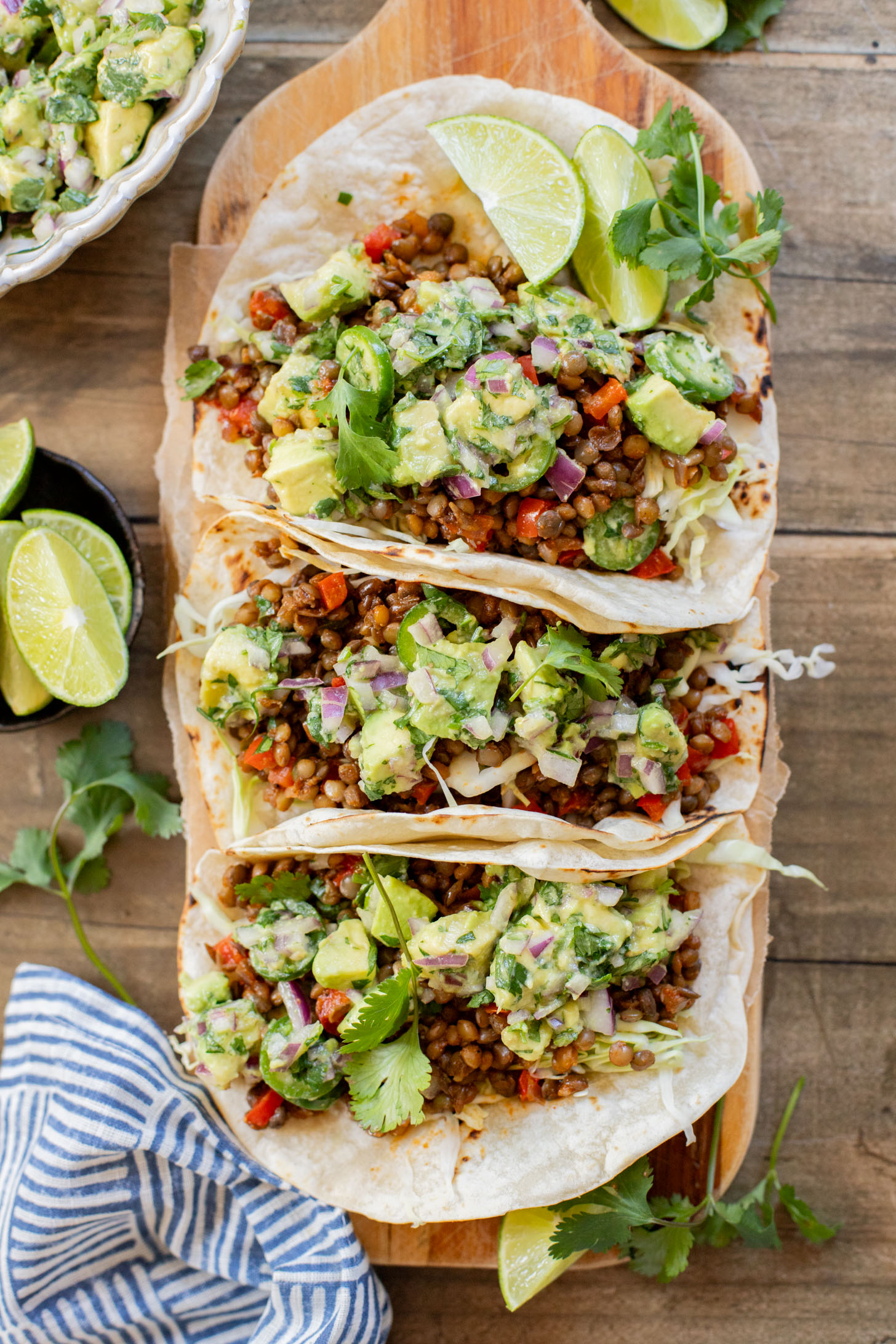 Spicy Lentil Tacos - This Savory Vegan