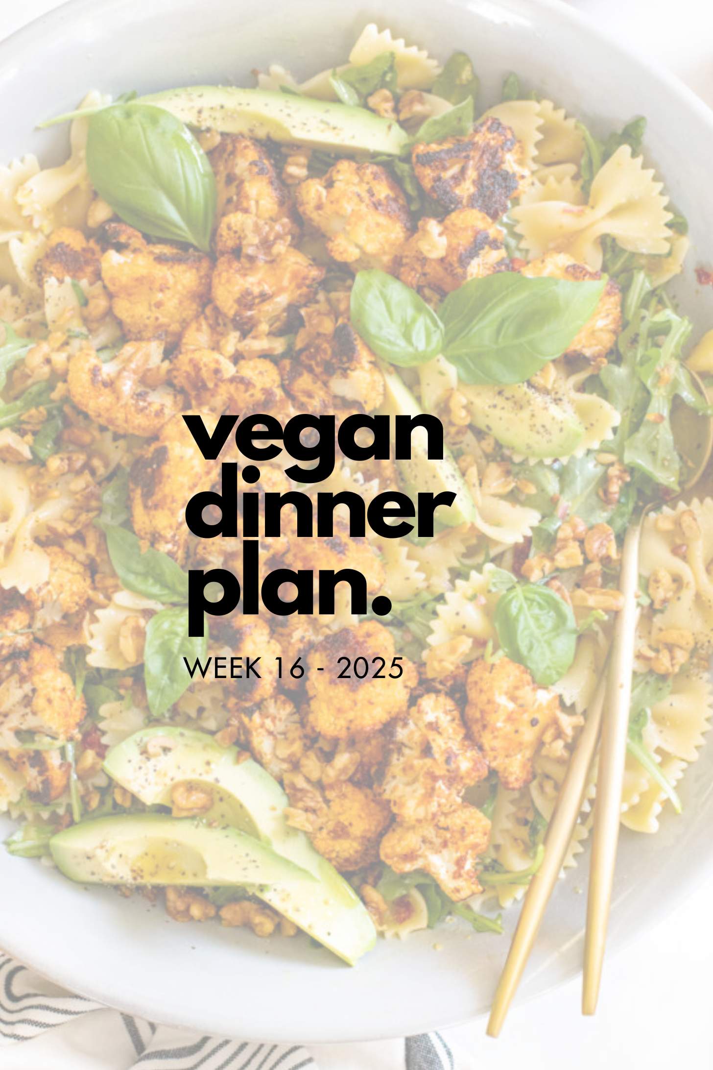 Make your life easier and use my weekly vegan dinner plans! Five nights of vegan dinner recipes and a grocery list released every Saturday | ThisSavoryVegan.com