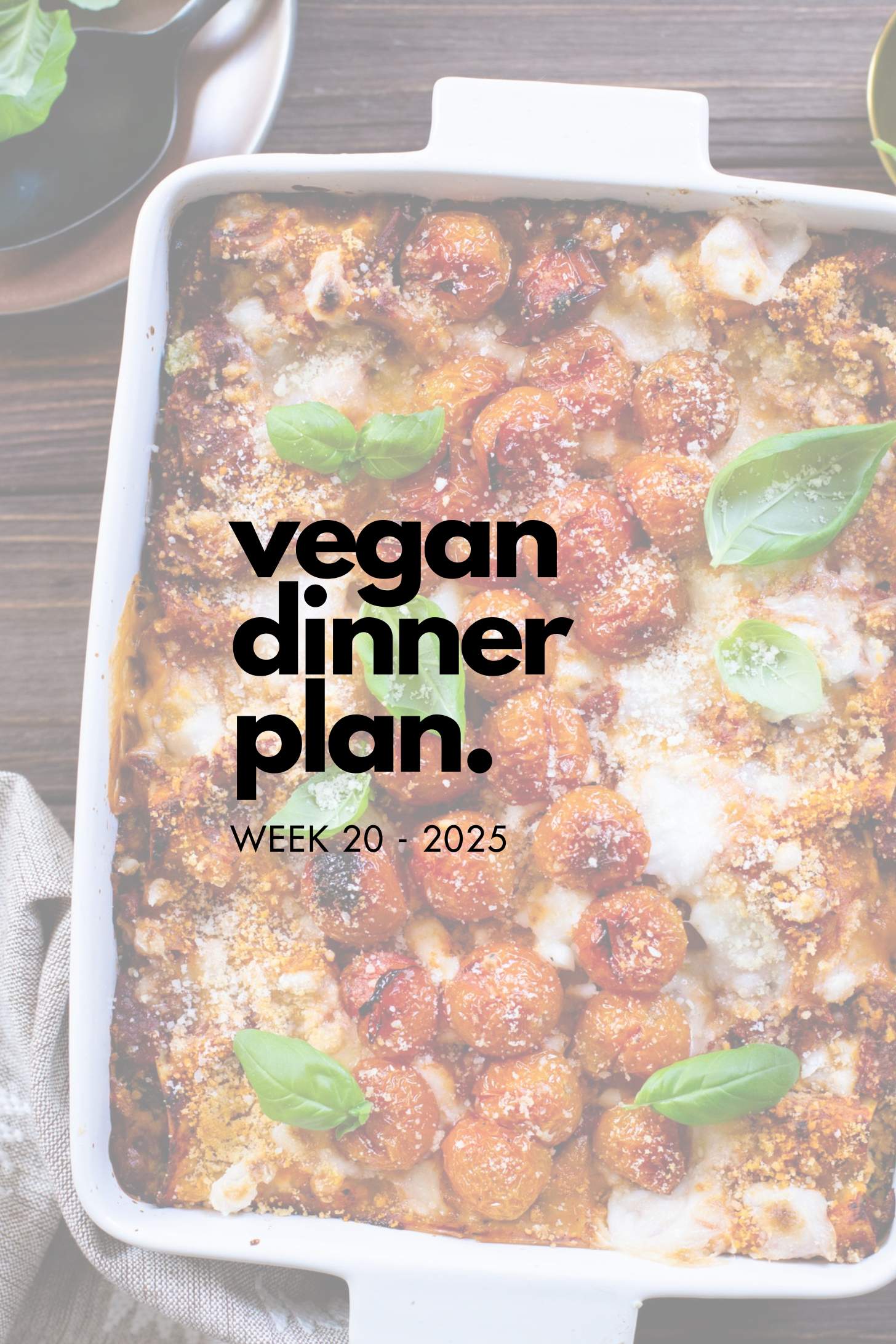 Make your life easier and use my weekly vegan dinner plans! Five nights of vegan dinner recipes and a grocery list released every Saturday | ThisSavoryVegan.co m