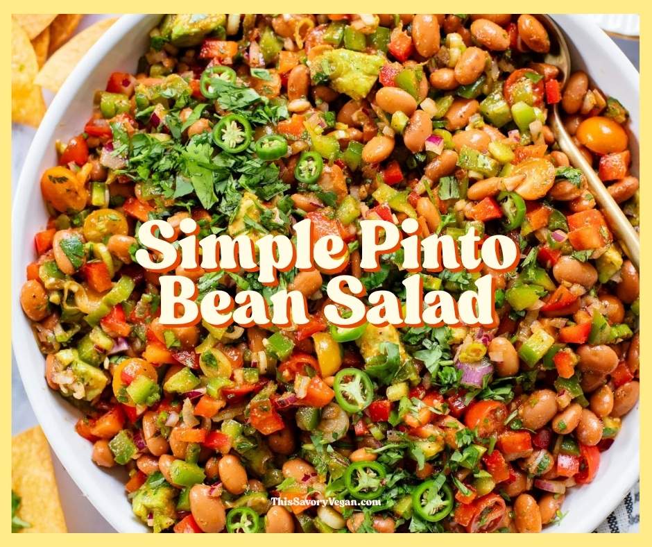 Make your life easier and use my weekly vegan dinner plans! Five nights of vegan dinner recipes and a grocery list released every Saturday | ThisSavoryVegan.com