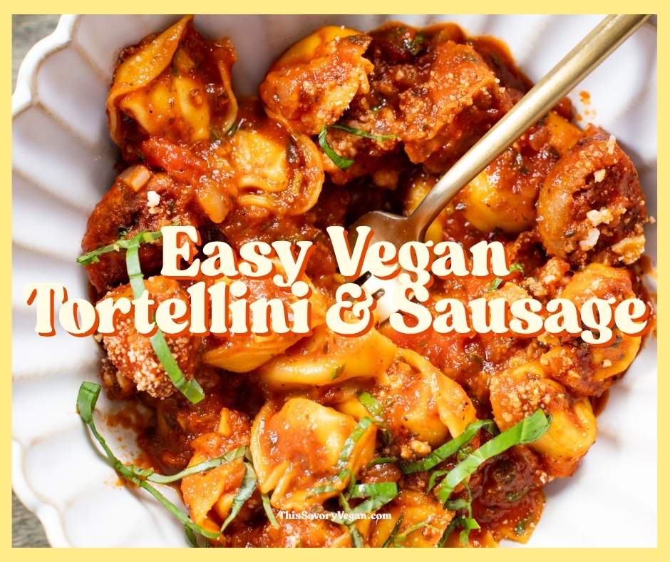 Make your life easier and use my weekly vegan dinner plans! Five nights of vegan dinner recipes and a grocery list released every Saturday | ThisSavoryVegan.com